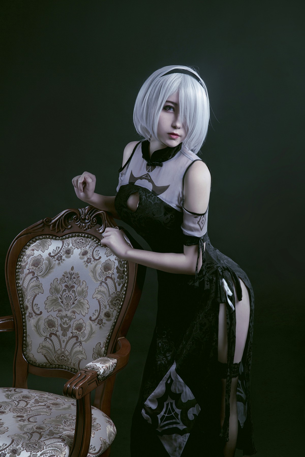 图片[15]-[Cosplay]穿旗袍的2B小姐姐 – COSPLAY-小爱·美女部落