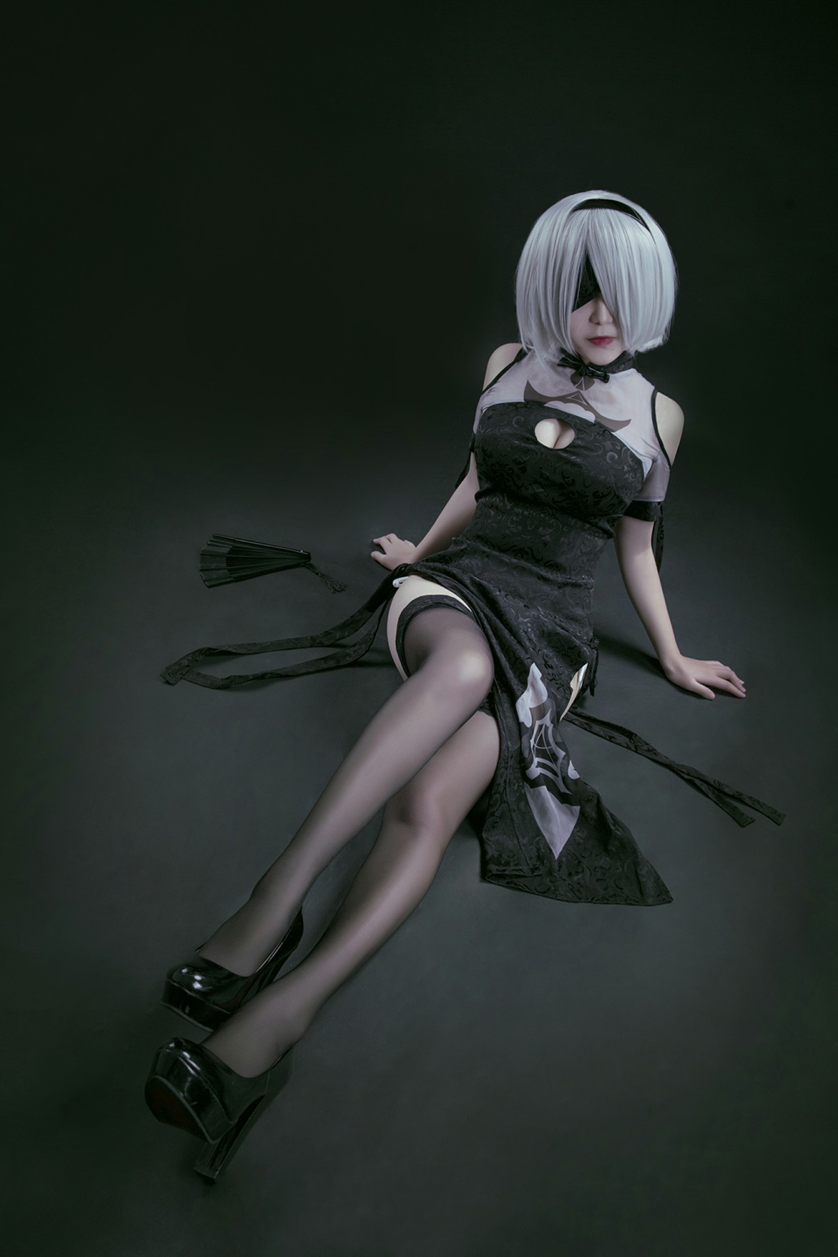 图片[19]-[Cosplay]穿旗袍的2B小姐姐 – COSPLAY-小爱·美女部落