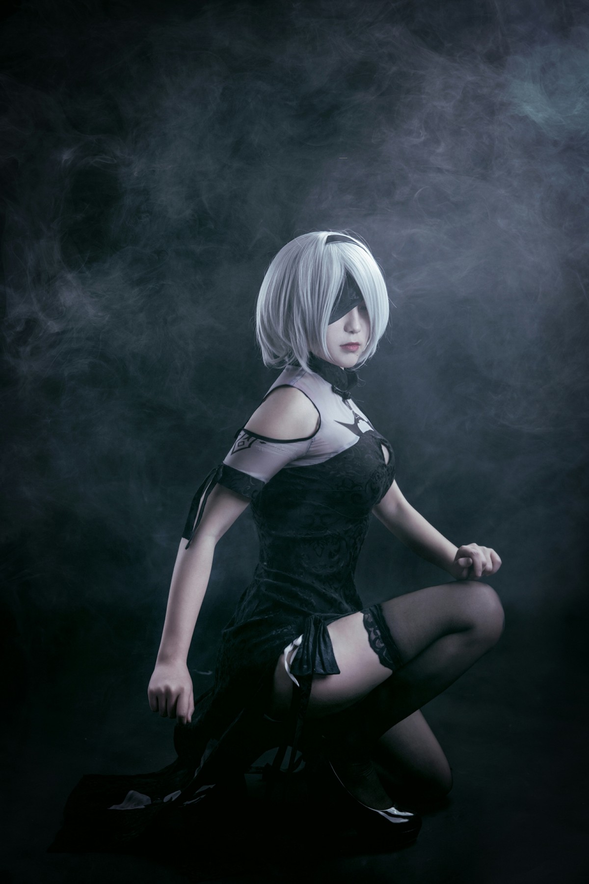 图片[21]-[Cosplay]穿旗袍的2B小姐姐 – COSPLAY-小爱·美女部落