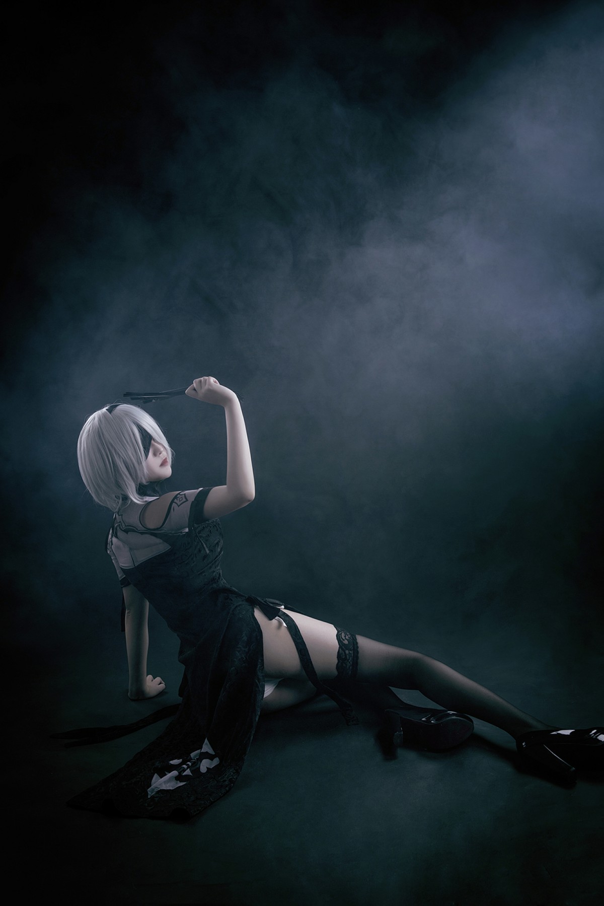 图片[22]-[Cosplay]穿旗袍的2B小姐姐 – COSPLAY-小爱·美女部落