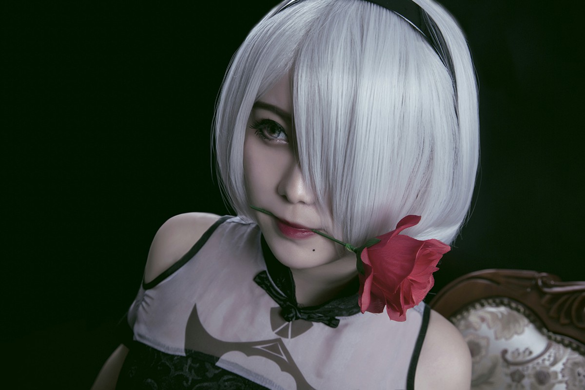 图片[29]-[Cosplay]穿旗袍的2B小姐姐 – COSPLAY-小爱·美女部落