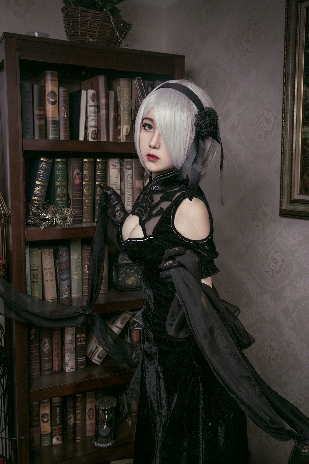 图片[38]-[Cosplay]穿旗袍的2B小姐姐 – COSPLAY-小爱·美女部落