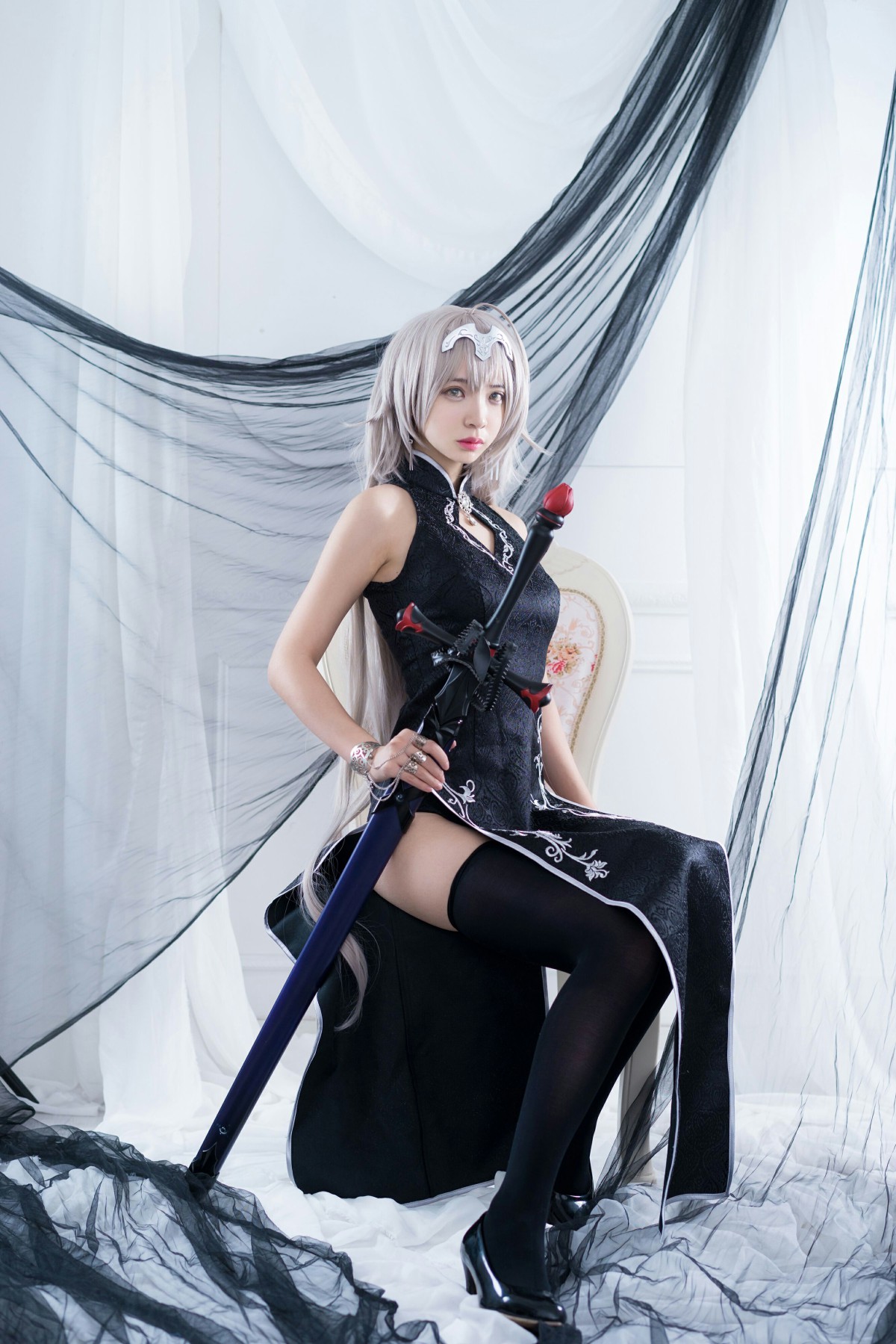 图片[5]-疯猫ss – 黑骑士 – COSPLAY-小爱·美女部落