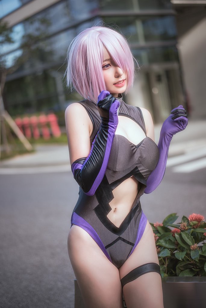 图片[36]-[Cosplay][菌烨tako]玛修·基列莱特 – COSPLAY-小爱·美女部落