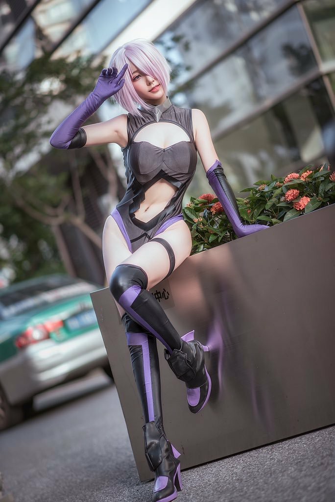 图片[38]-[Cosplay][菌烨tako]玛修·基列莱特 – COSPLAY-小爱·美女部落