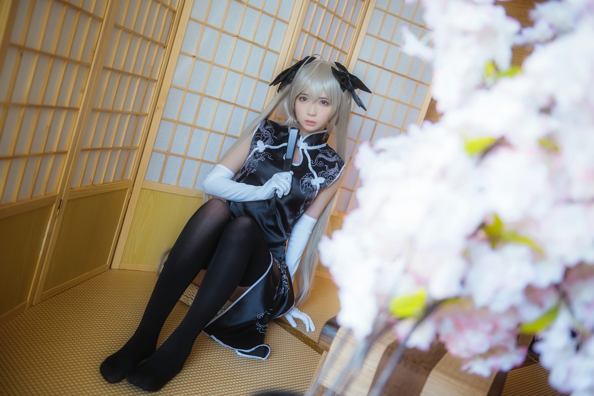疯猫ss -穹妹旗袍 – COSPLAY-小爱·美女部落