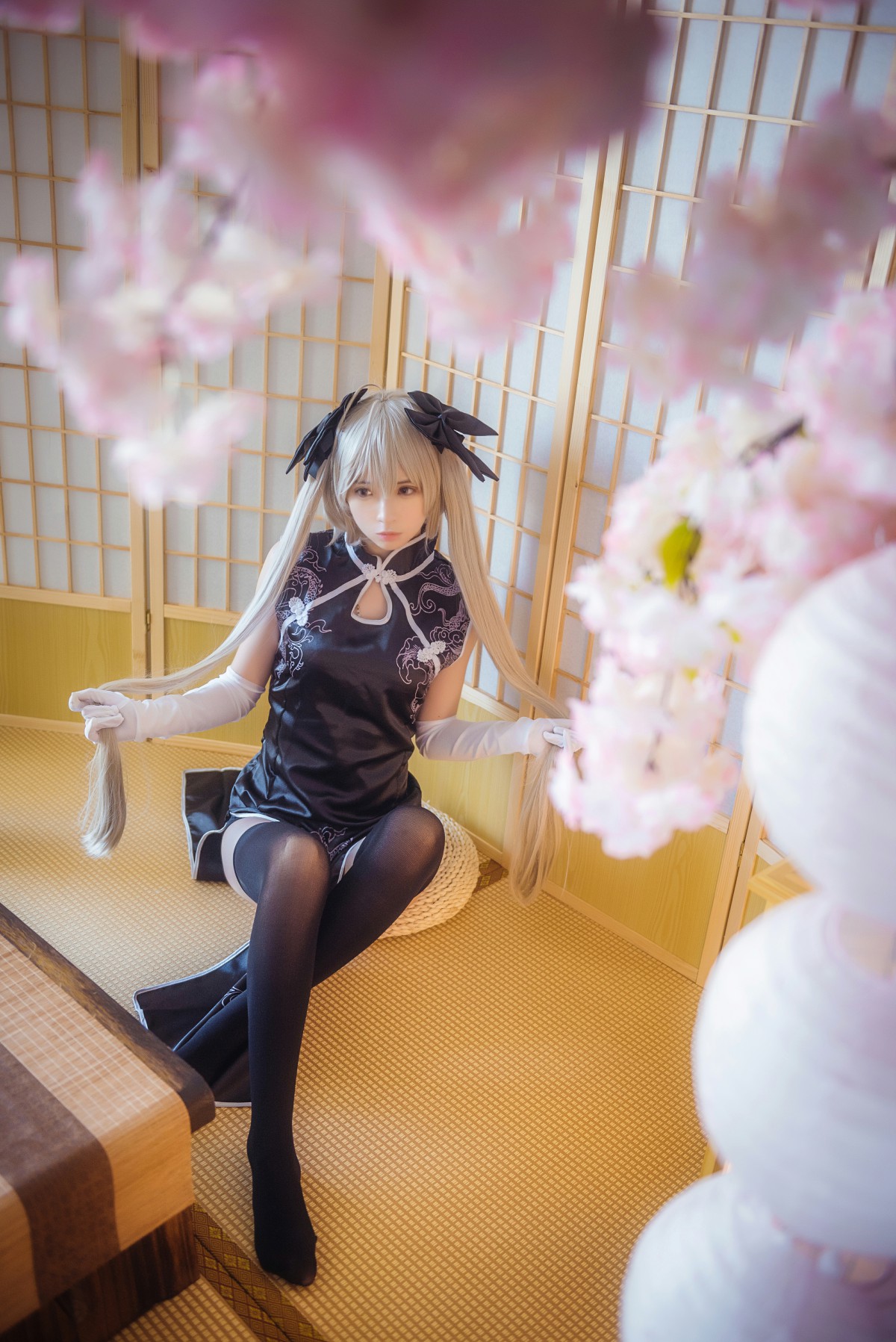 图片[4]-疯猫ss -穹妹旗袍 – COSPLAY-小爱·美女部落
