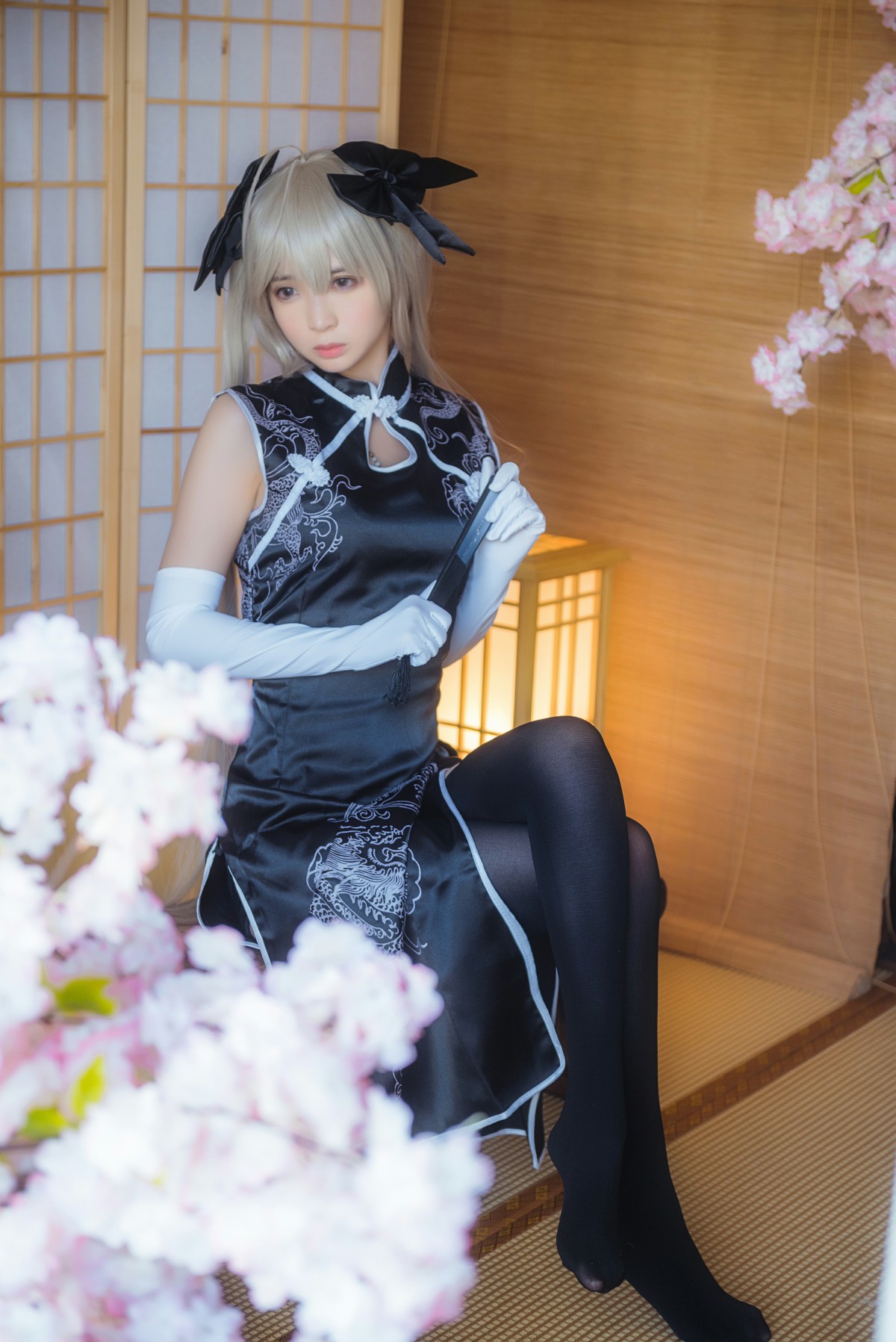 图片[12]-疯猫ss -穹妹旗袍 – COSPLAY-小爱·美女部落