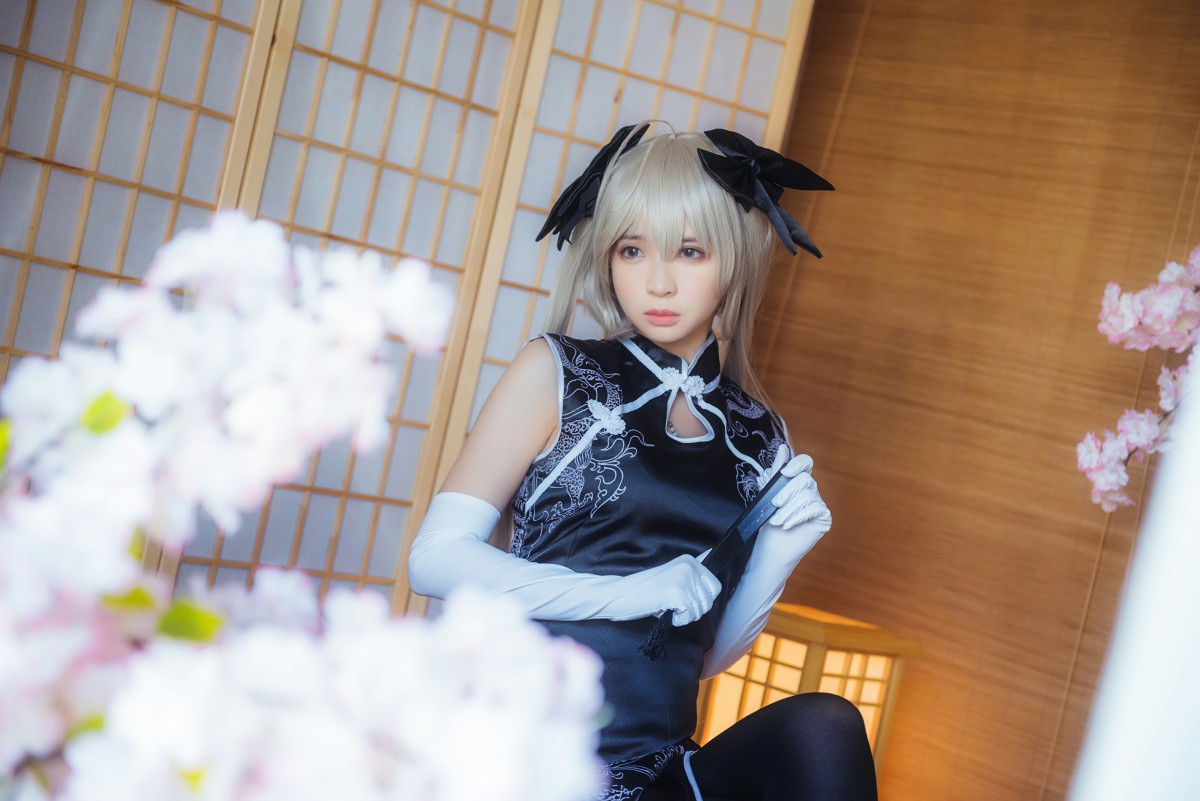 图片[13]-疯猫ss -穹妹旗袍 – COSPLAY-小爱·美女部落