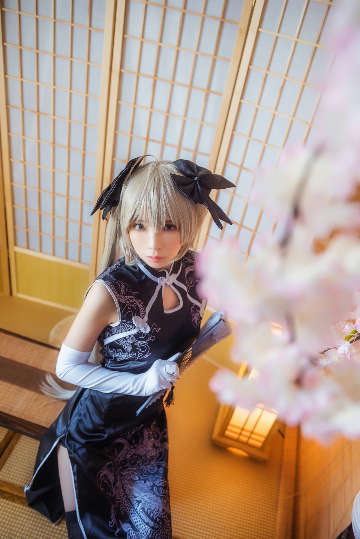 图片[14]-疯猫ss -穹妹旗袍 – COSPLAY-小爱·美女部落