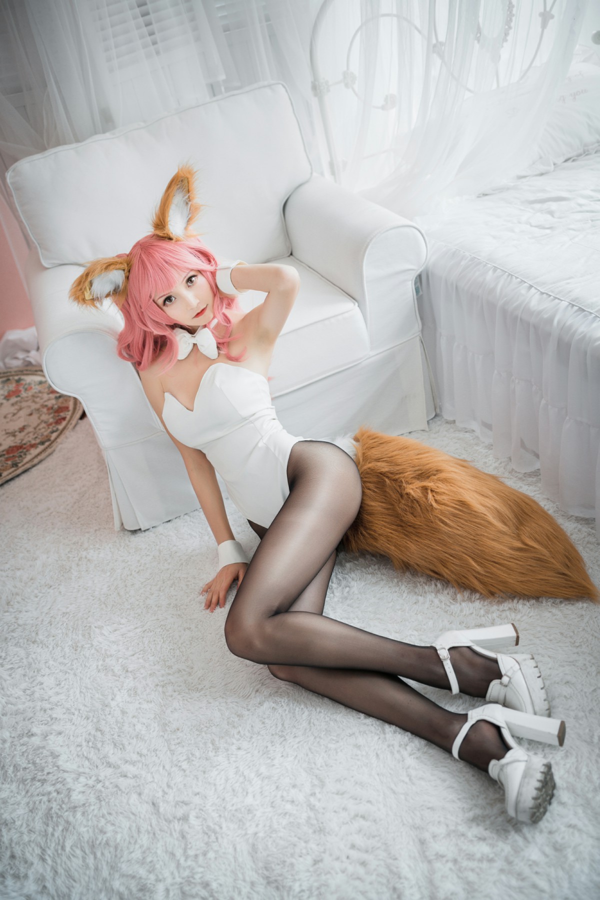 图片[3]-[Cosplay]玉藻兔女郎 – COSPLAY-小爱·美女部落