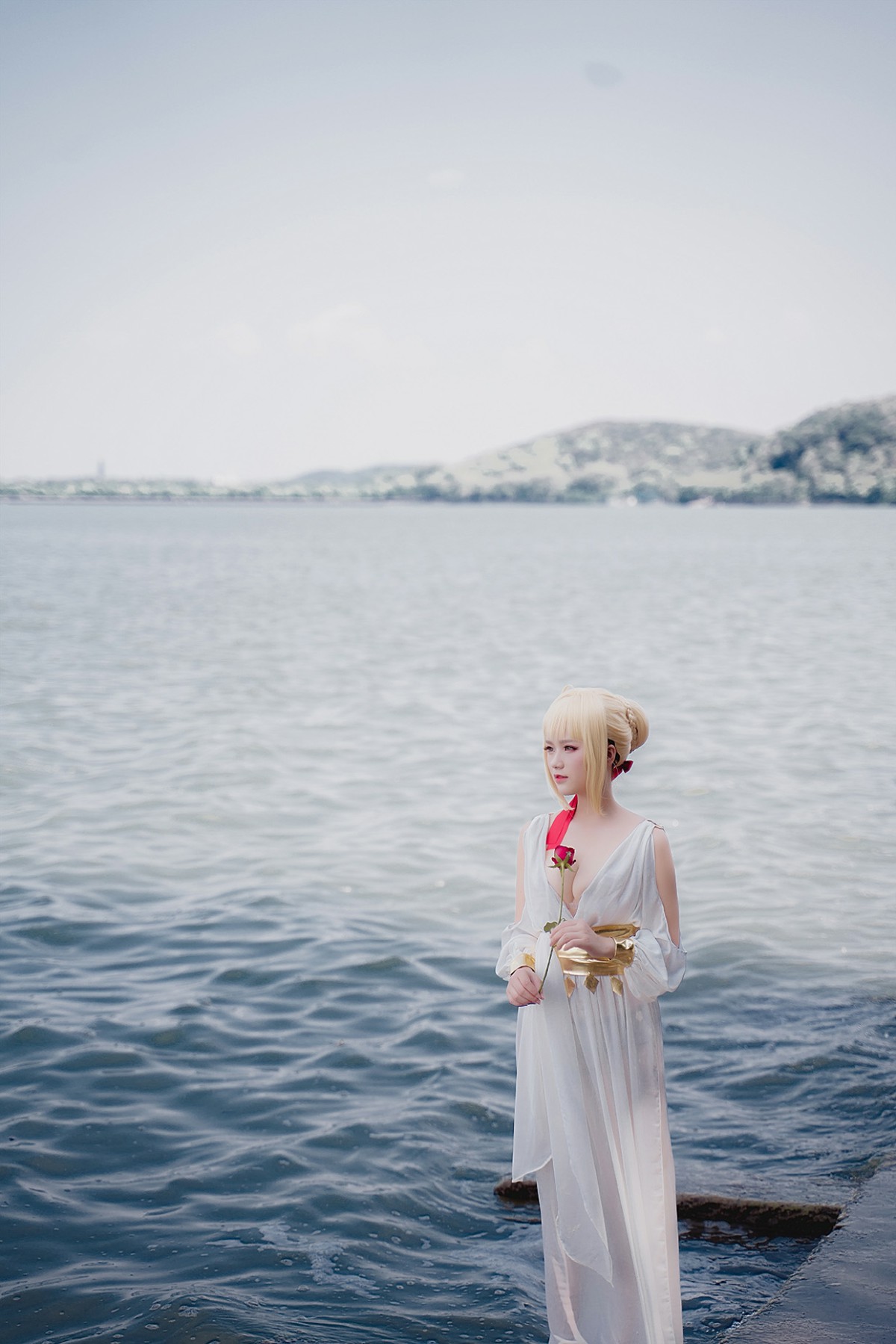 图片[6]-甜美女神 白裙飘逸难以抵挡的诱惑 – COSPLAY-小爱·美女部落