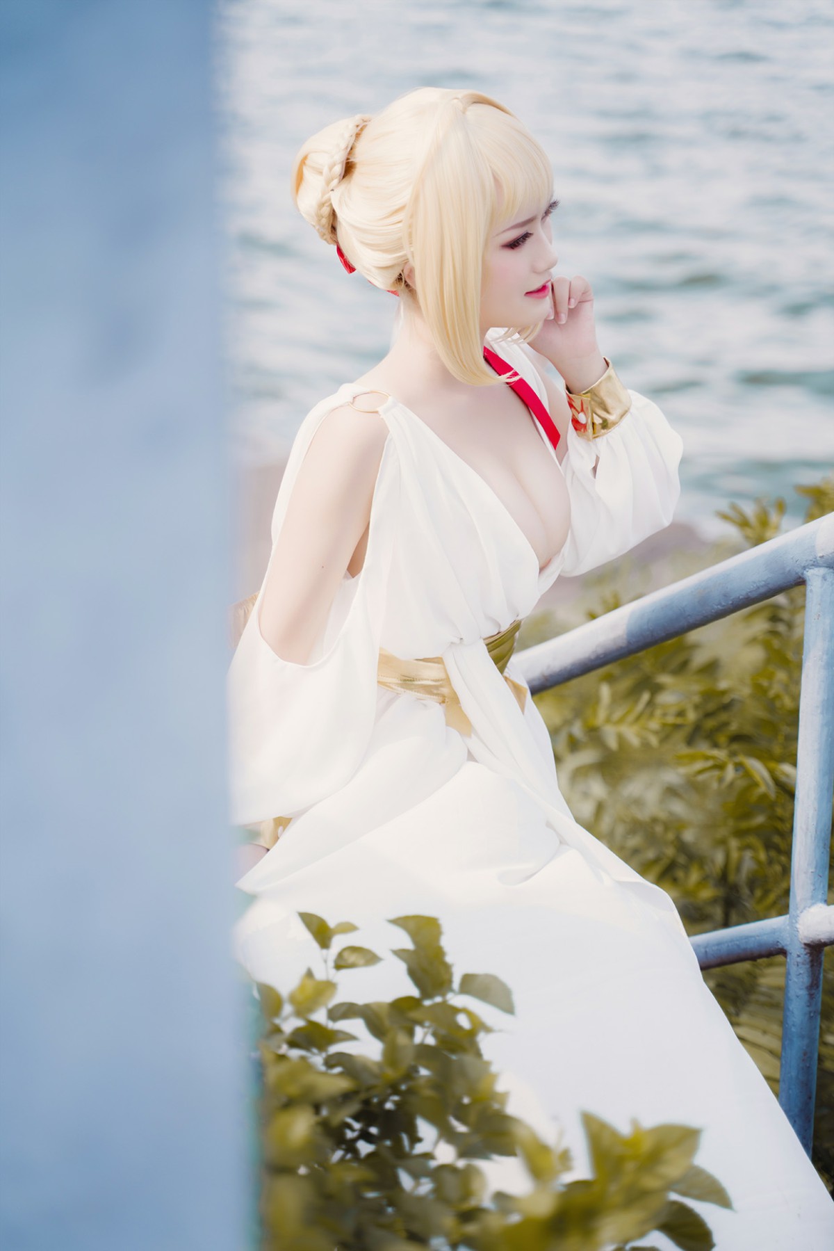 图片[15]-甜美女神 白裙飘逸难以抵挡的诱惑 – COSPLAY-小爱·美女部落