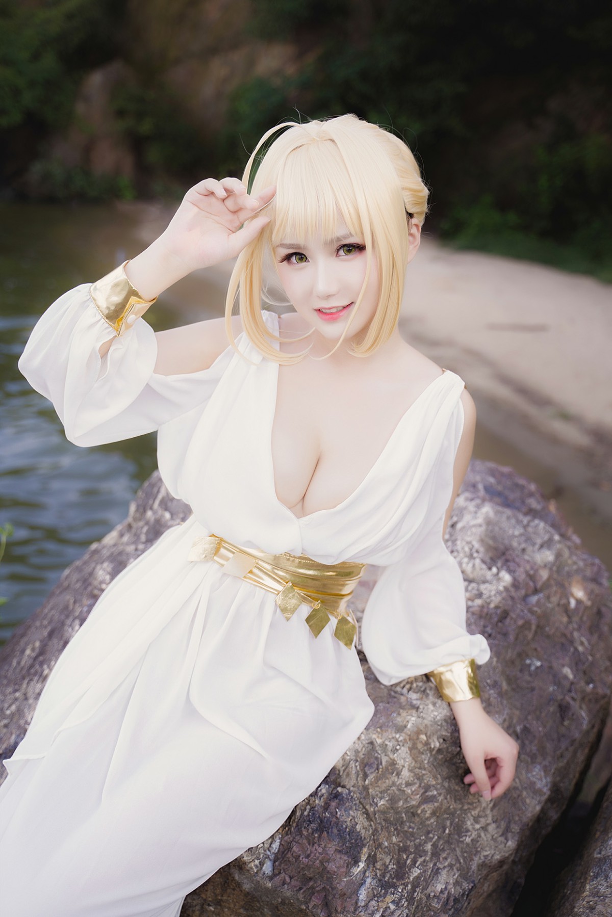 图片[35]-甜美女神 白裙飘逸难以抵挡的诱惑 – COSPLAY-小爱·美女部落