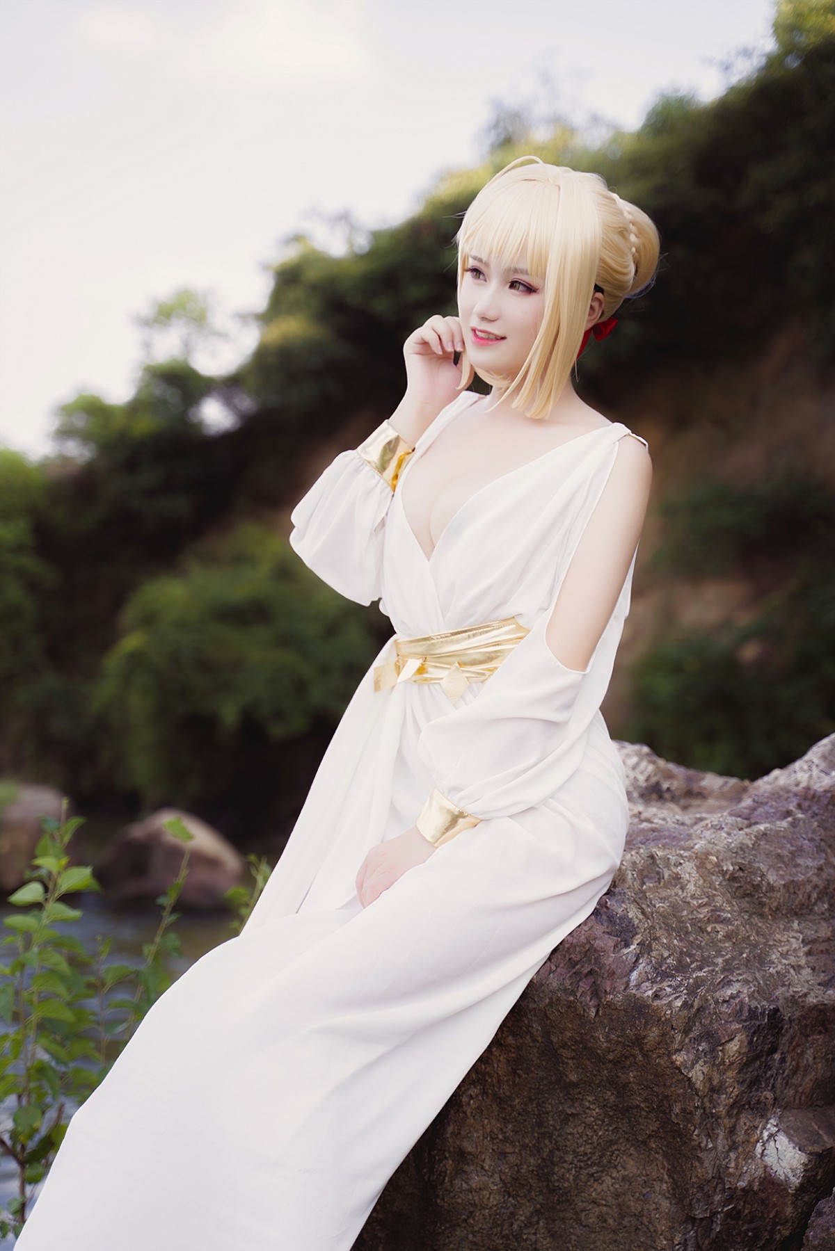 图片[36]-甜美女神 白裙飘逸难以抵挡的诱惑 – COSPLAY-小爱·美女部落