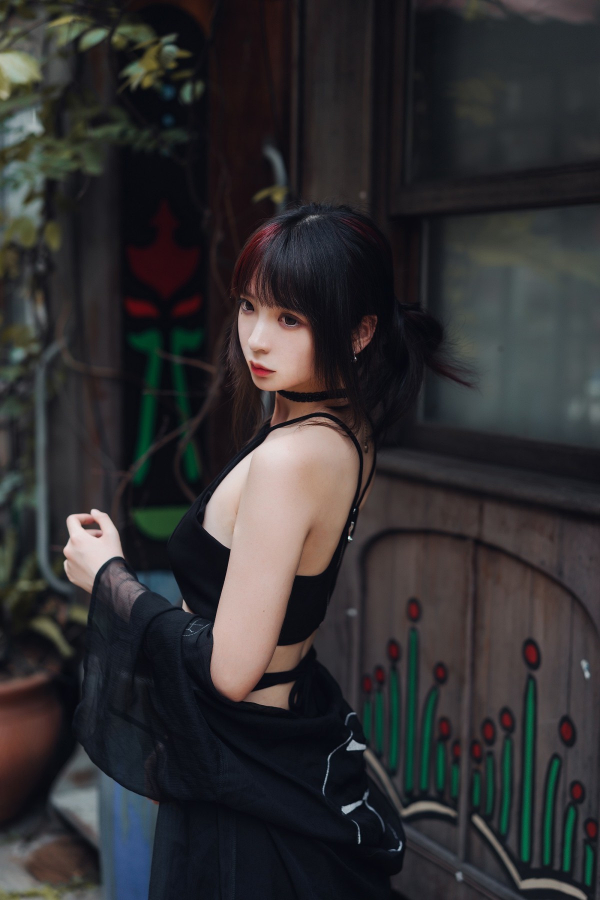 疯猫ss – 黑丝复古 – COSPLAY-小爱·美女部落