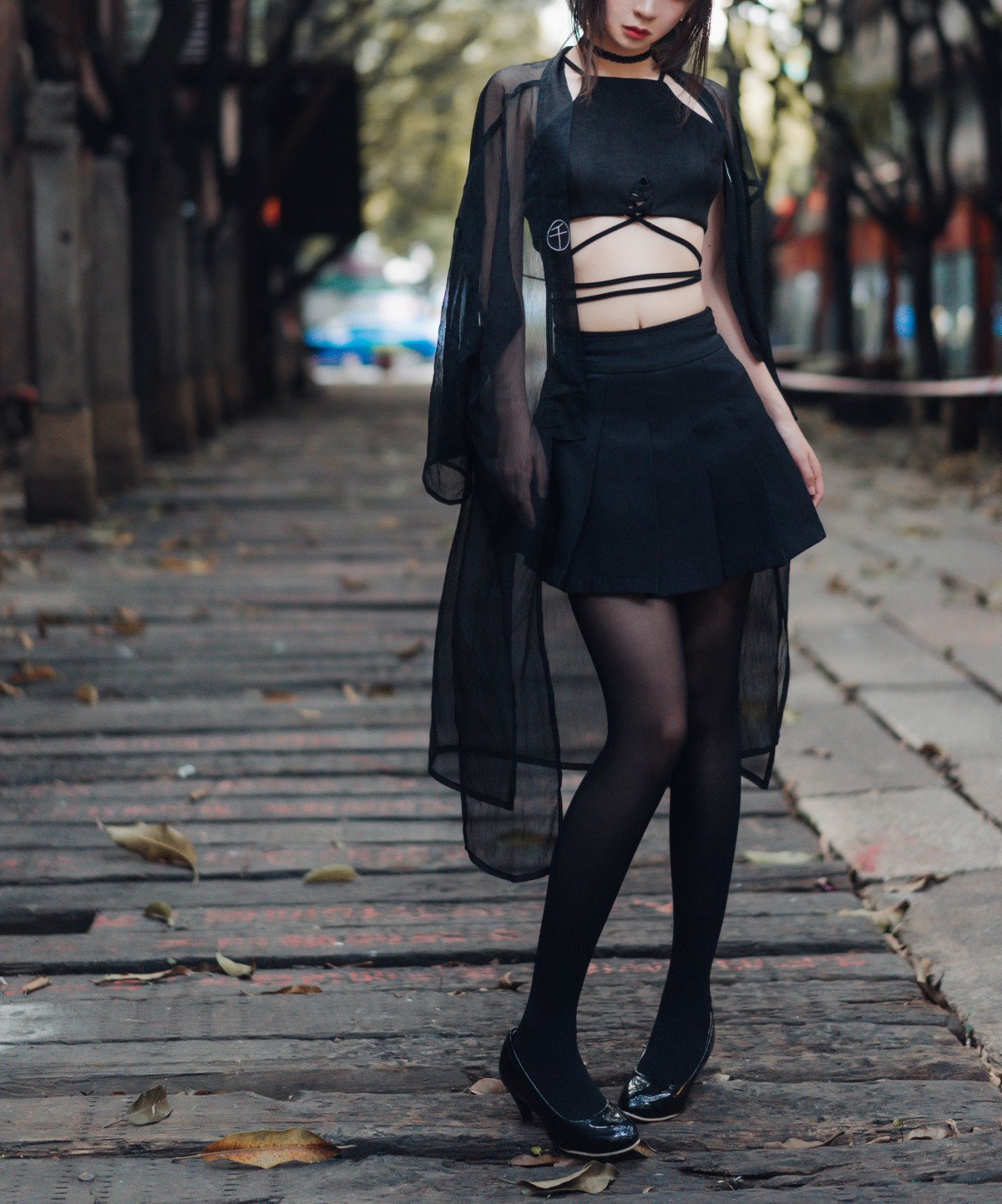 图片[6]-疯猫ss – 黑丝复古 – COSPLAY-小爱·美女部落