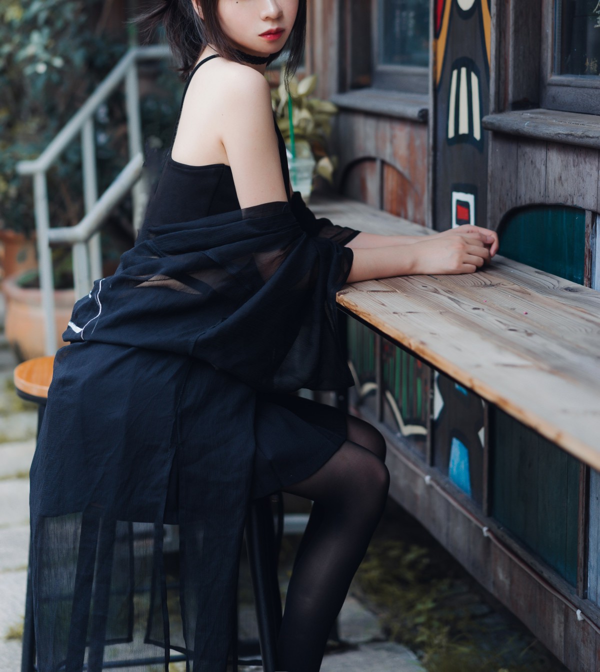 图片[9]-疯猫ss – 黑丝复古 – COSPLAY-小爱·美女部落