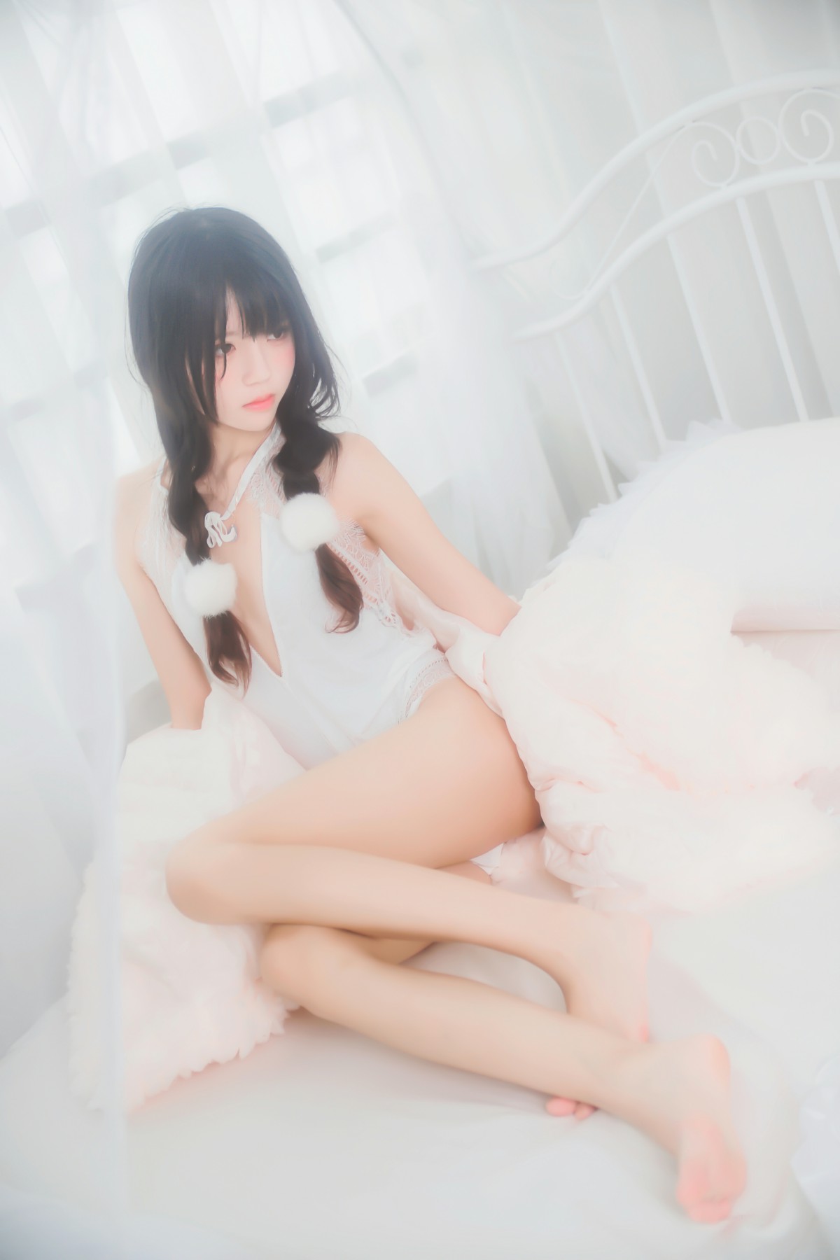 图片[2]-萝莉风COS 桜桃喵 – 纯白私房 – COSPLAY-小爱·美女部落