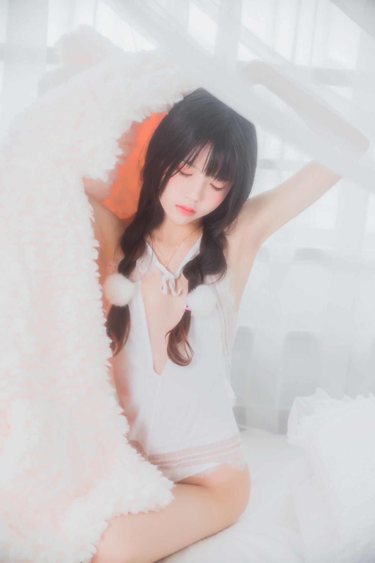 图片[12]-萝莉风COS 桜桃喵 – 纯白私房 – COSPLAY-小爱·美女部落
