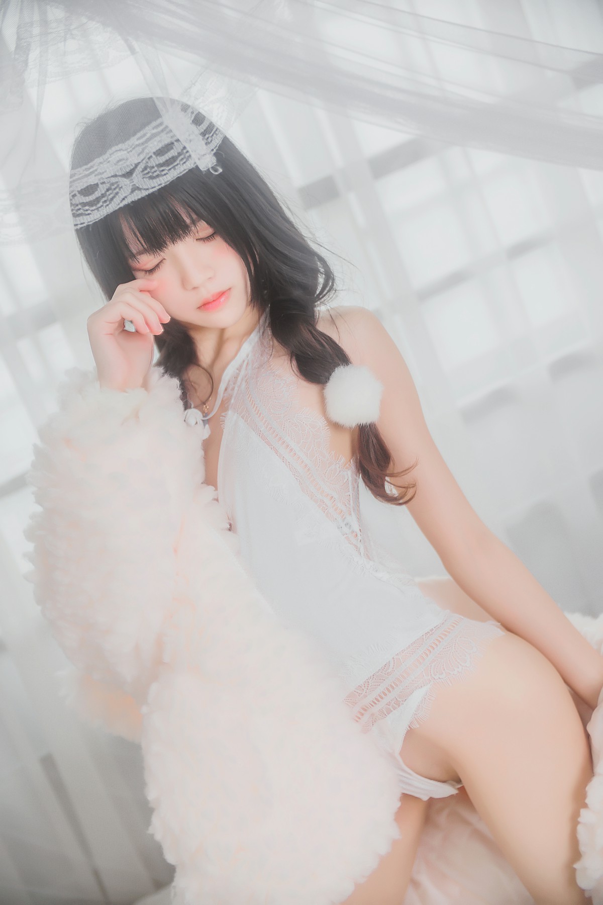 图片[15]-萝莉风COS 桜桃喵 – 纯白私房 – COSPLAY-小爱·美女部落