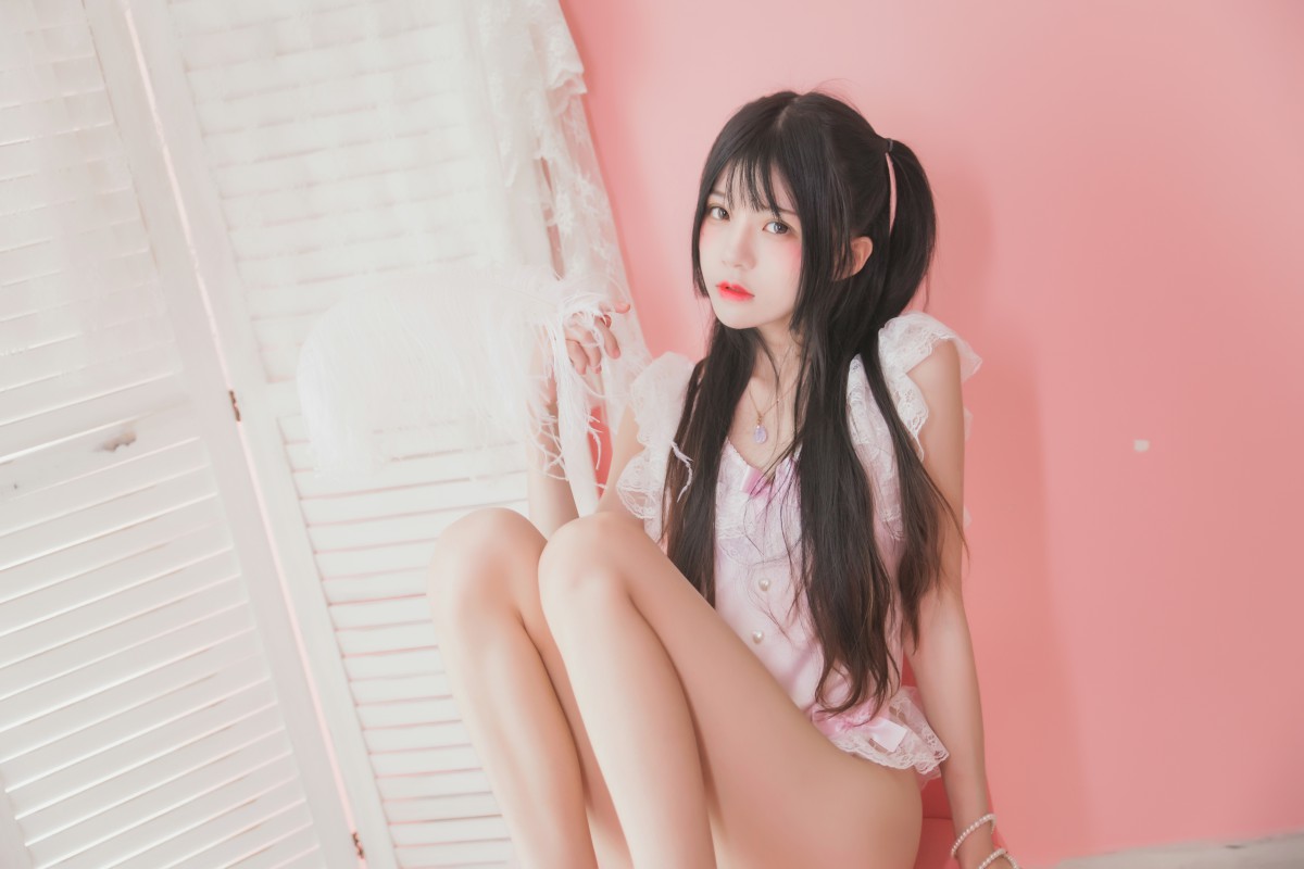 图片[3]-萝莉风COS 桜桃喵 –粉色浴缸 – COSPLAY-小爱·美女部落
