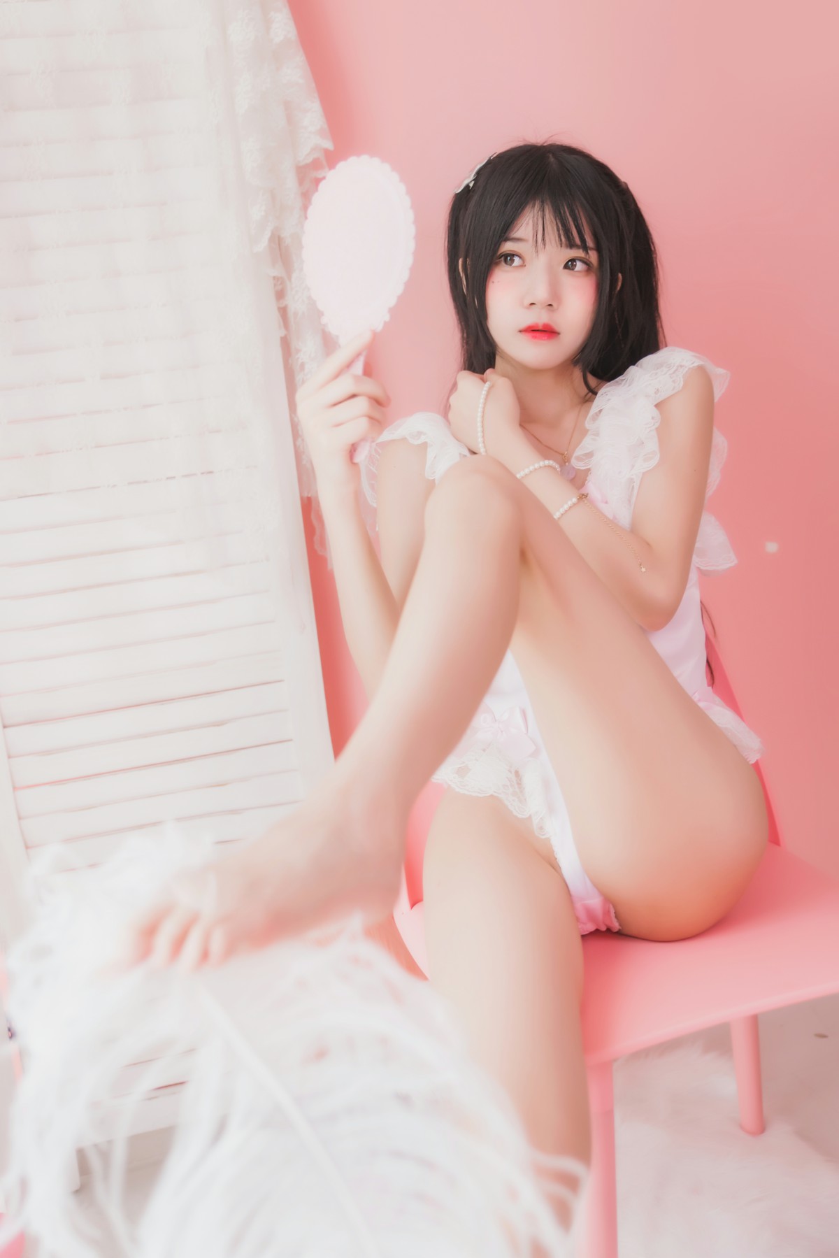 图片[5]-萝莉风COS 桜桃喵 –粉色浴缸 – COSPLAY-小爱·美女部落