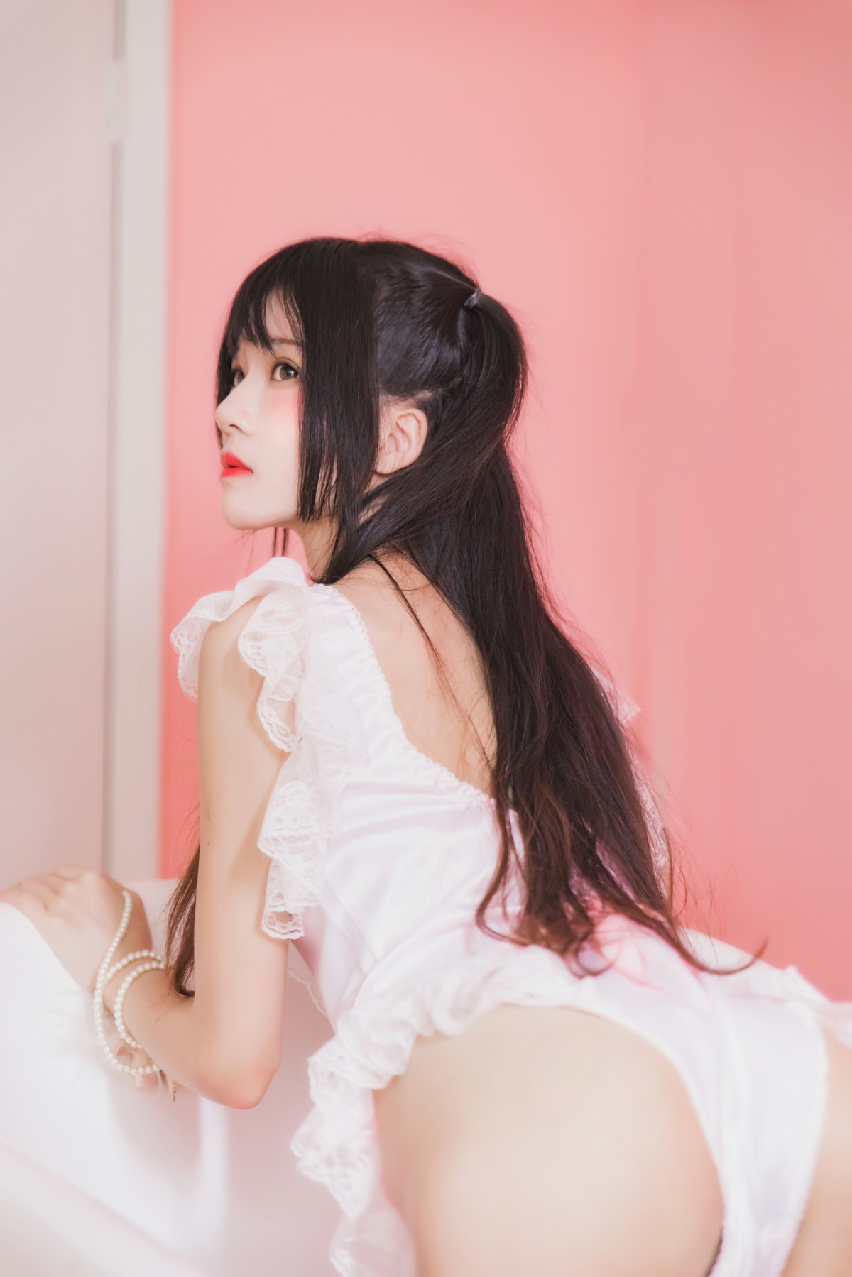 图片[17]-萝莉风COS 桜桃喵 –粉色浴缸 – COSPLAY-小爱·美女部落