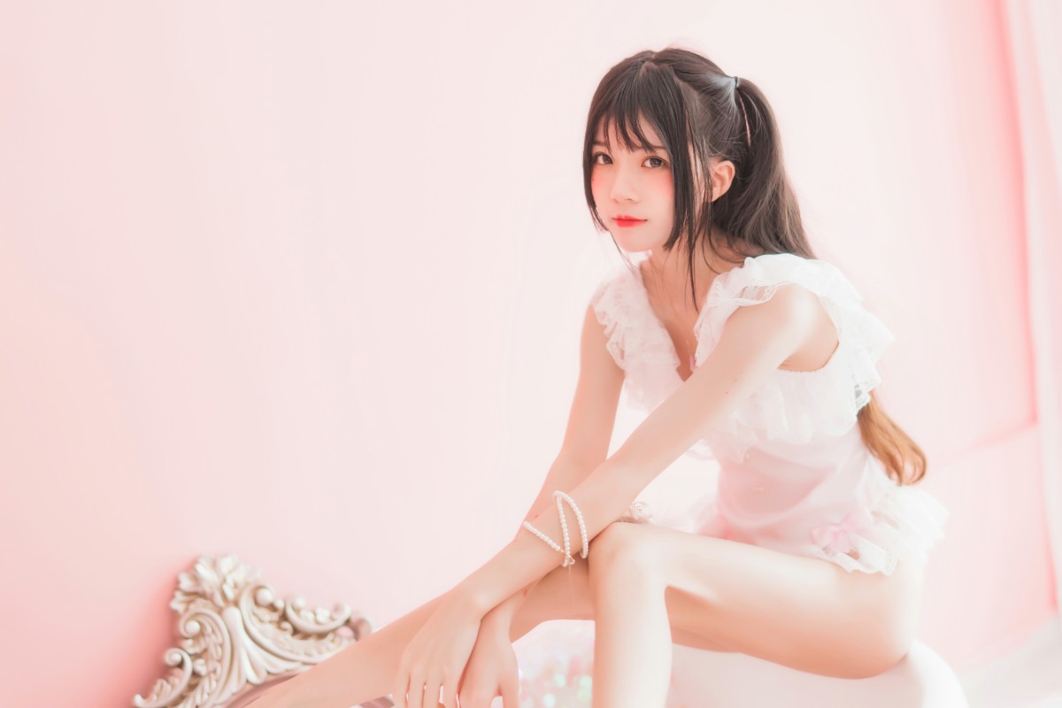 图片[40]-萝莉风COS 桜桃喵 –粉色浴缸 – COSPLAY-小爱·美女部落