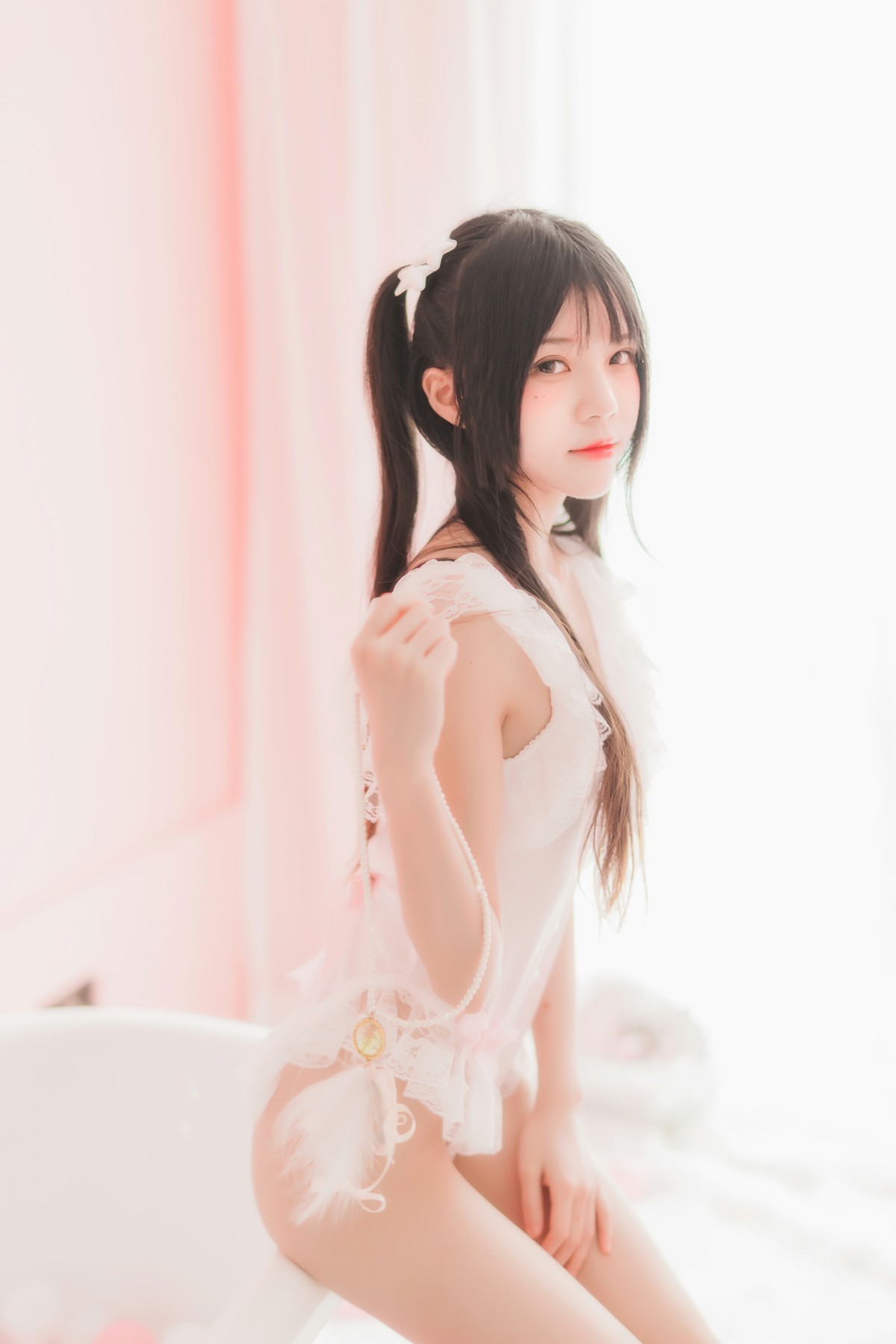 图片[51]-萝莉风COS 桜桃喵 –粉色浴缸 – COSPLAY-小爱·美女部落