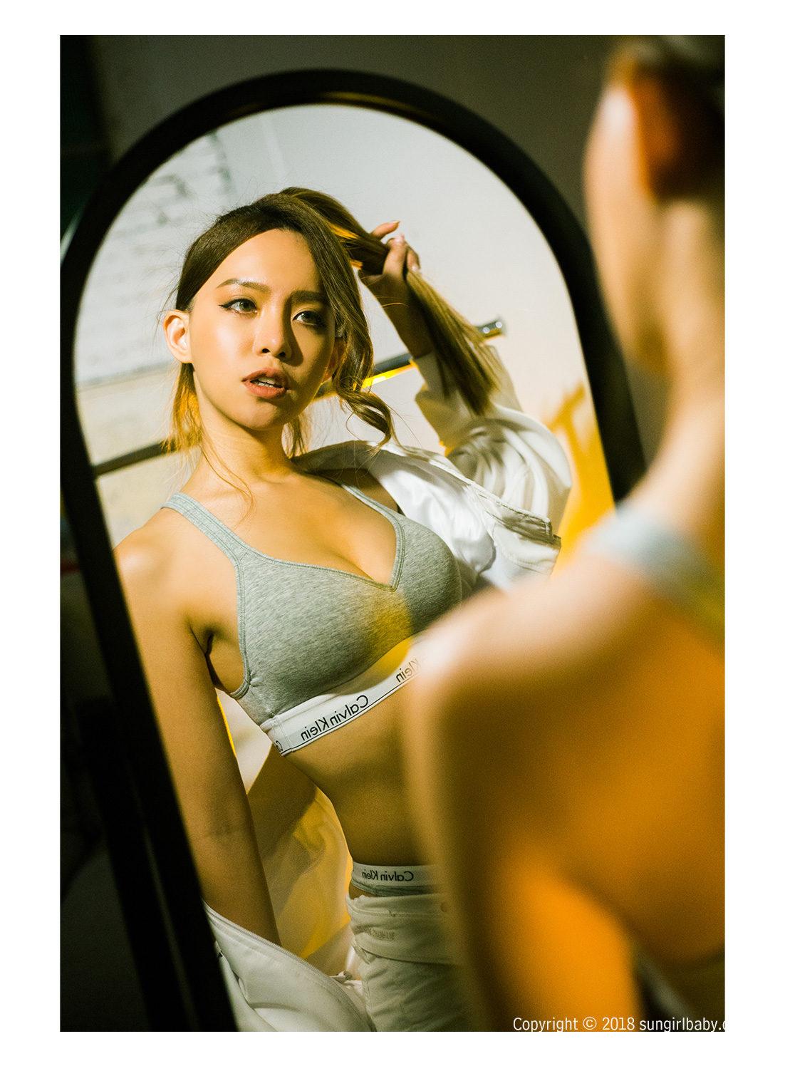 图片[6]-[SUNGIRL阳光宝贝]NO.013 太性感！Kitty 运动风写真 陈钰洁 Kitty – COSPLAY-小爱·美女部落
