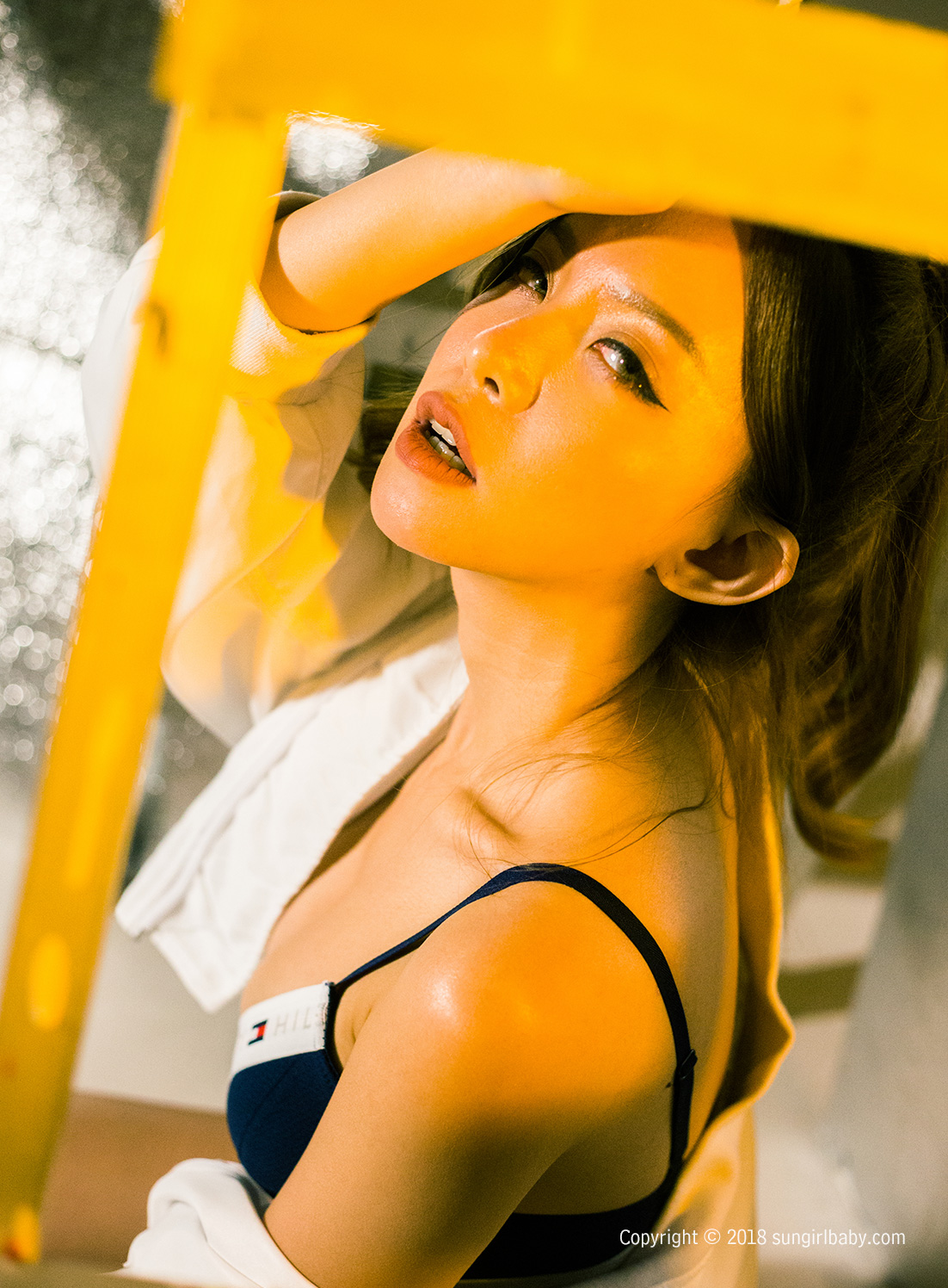 图片[26]-[SUNGIRL阳光宝贝]NO.013 太性感！Kitty 运动风写真 陈钰洁 Kitty – COSPLAY-小爱·美女部落