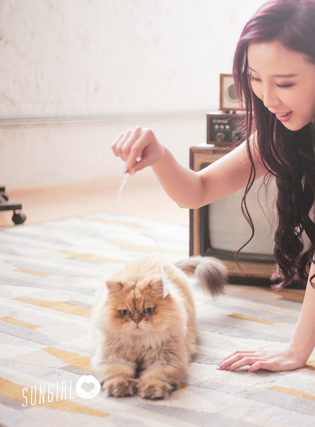 图片[4]-[SUNGIRL阳光宝贝]NO.009 黑色诱惑！蔓蔓宠爱你写真 黄蔓蔓Irenea – COSPLAY-小爱·美女部落