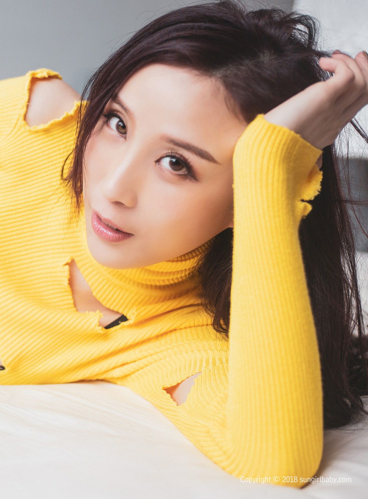 图片[15]-[SUNGIRL阳光宝贝]NO.007 黄色诱惑！蔓蔓恋上你写真 黄蔓蔓Irenea – COSPLAY-小爱·美女部落