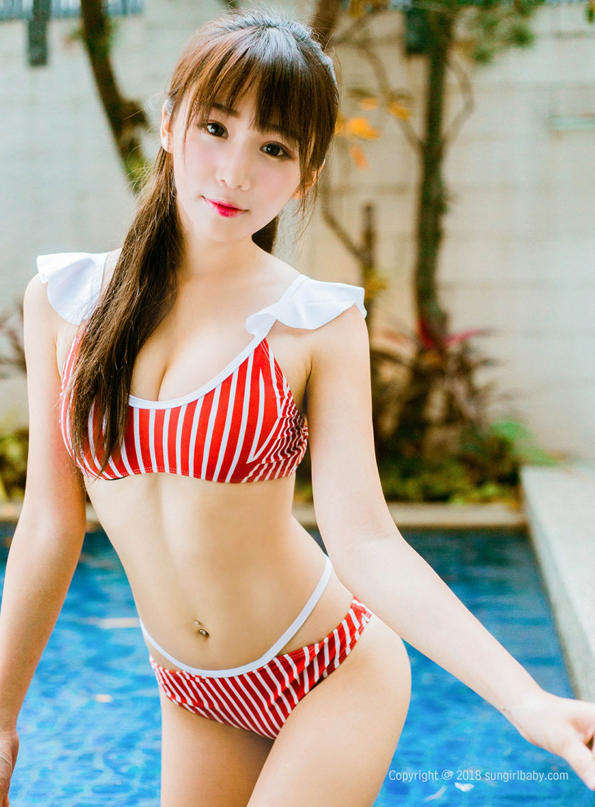 图片[20]-[SUNGIRL阳光宝贝]NO.005 甜心爆乳系女孩！超甜美写真 机机 Shacy – COSPLAY-小爱·美女部落