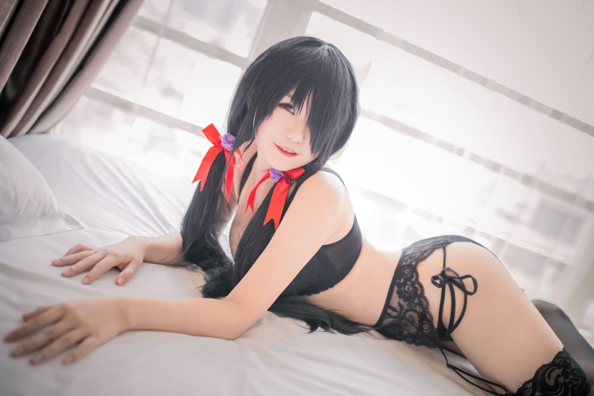 图片[5]-性感人气COSER Yoko宅夏Cos – 狂三内衣 – COSPLAY-小爱·美女部落