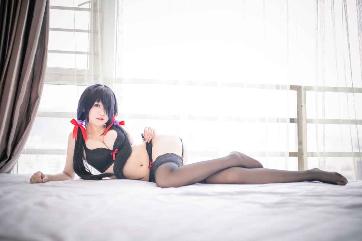 图片[16]-性感人气COSER Yoko宅夏Cos – 狂三内衣 – COSPLAY-小爱·美女部落