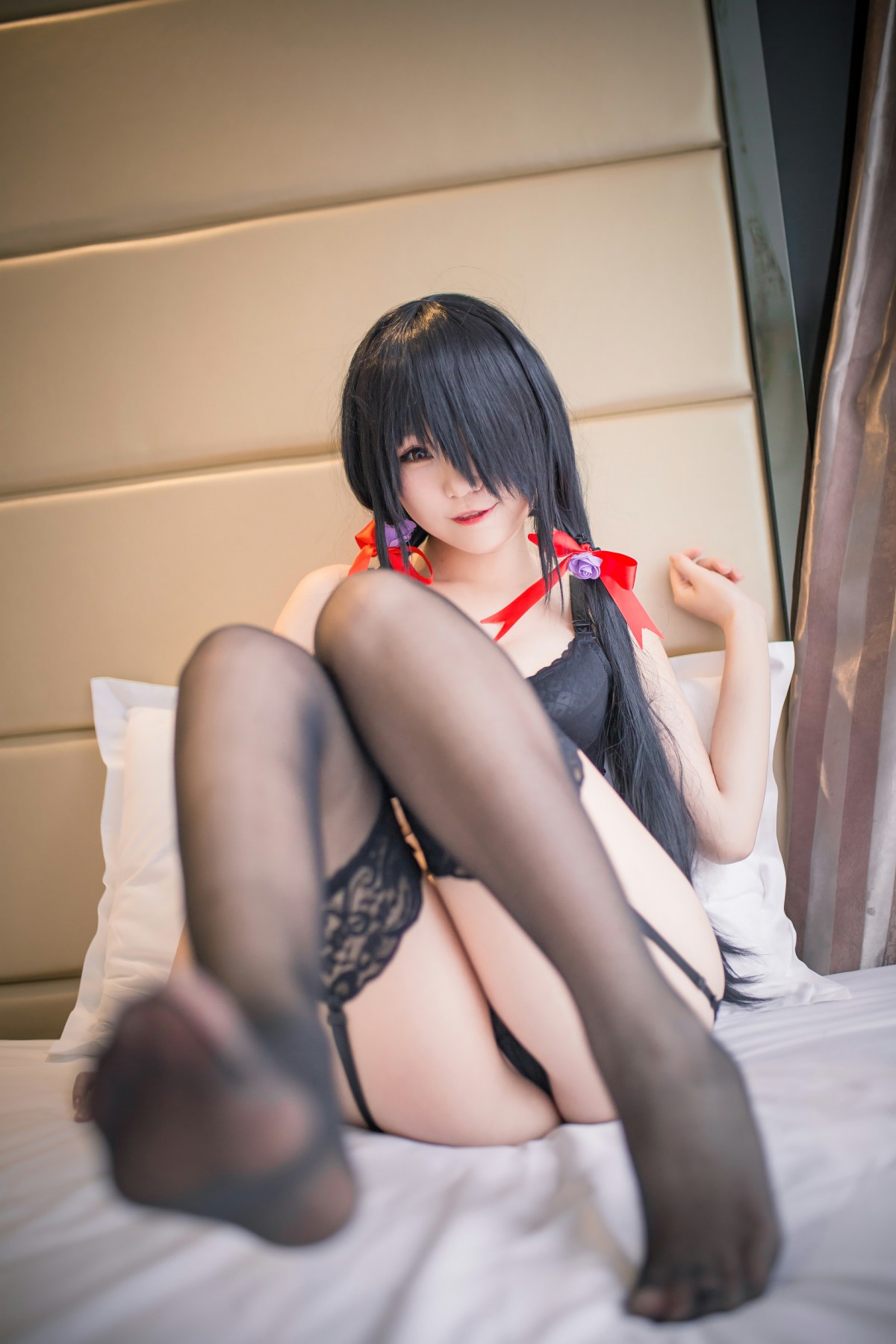 图片[21]-性感人气COSER Yoko宅夏Cos – 狂三内衣 – COSPLAY-小爱·美女部落