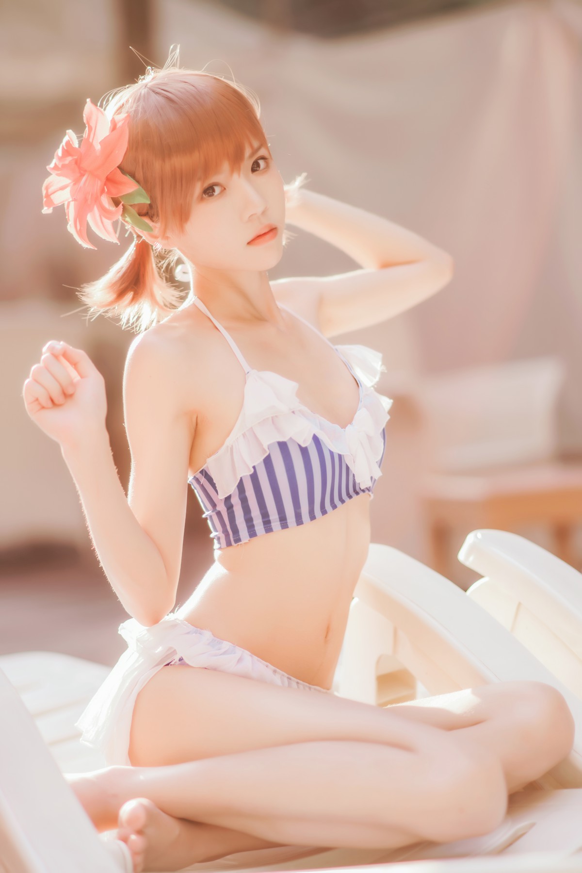 图片[49]-萝莉风COS 桜桃喵 – 炮姐 – COSPLAY-小爱·美女部落