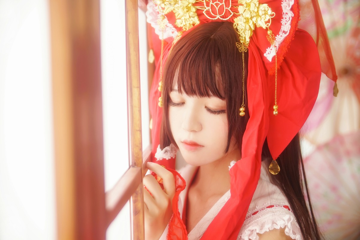 图片[7]-萝莉风COS 桜桃喵 – 灵梦 新年快乐 – COSPLAY-小爱·美女部落