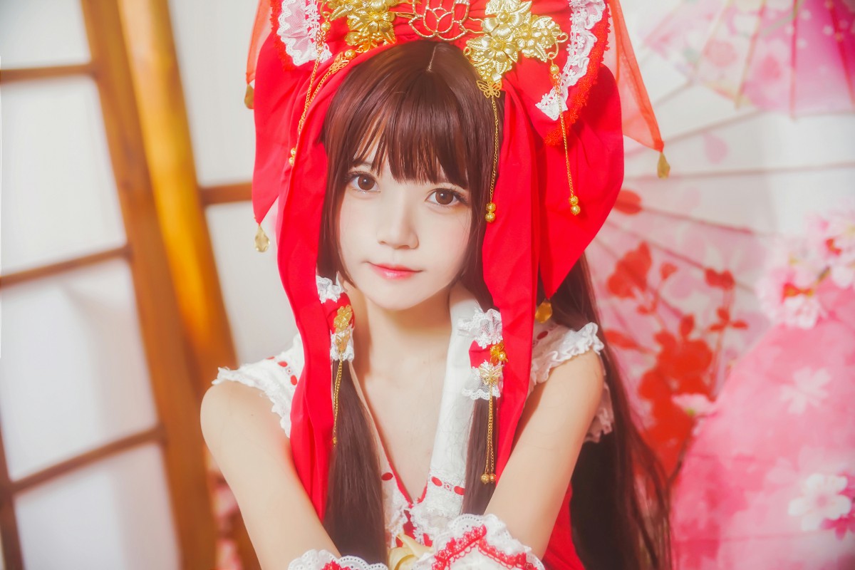 图片[13]-萝莉风COS 桜桃喵 – 灵梦 新年快乐 – COSPLAY-小爱·美女部落