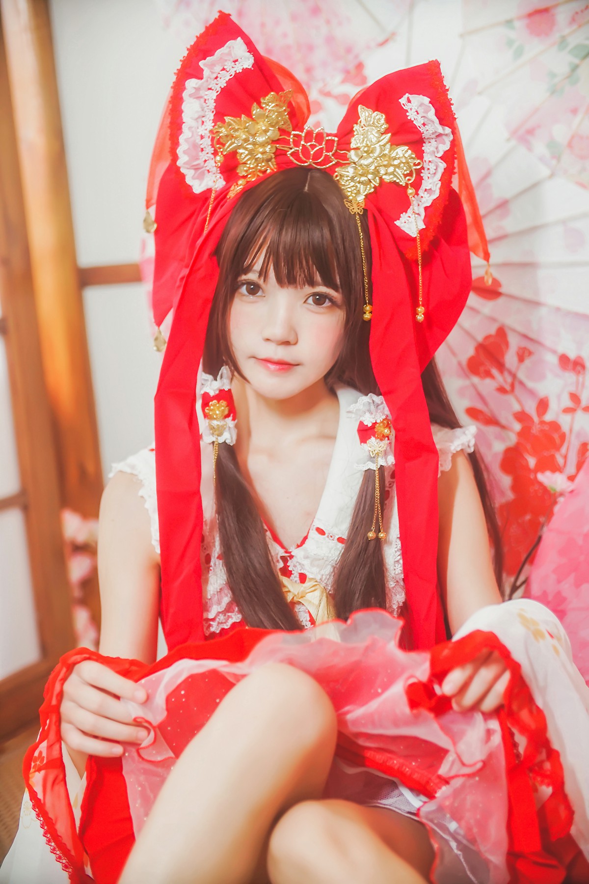 图片[16]-萝莉风COS 桜桃喵 – 灵梦 新年快乐 – COSPLAY-小爱·美女部落