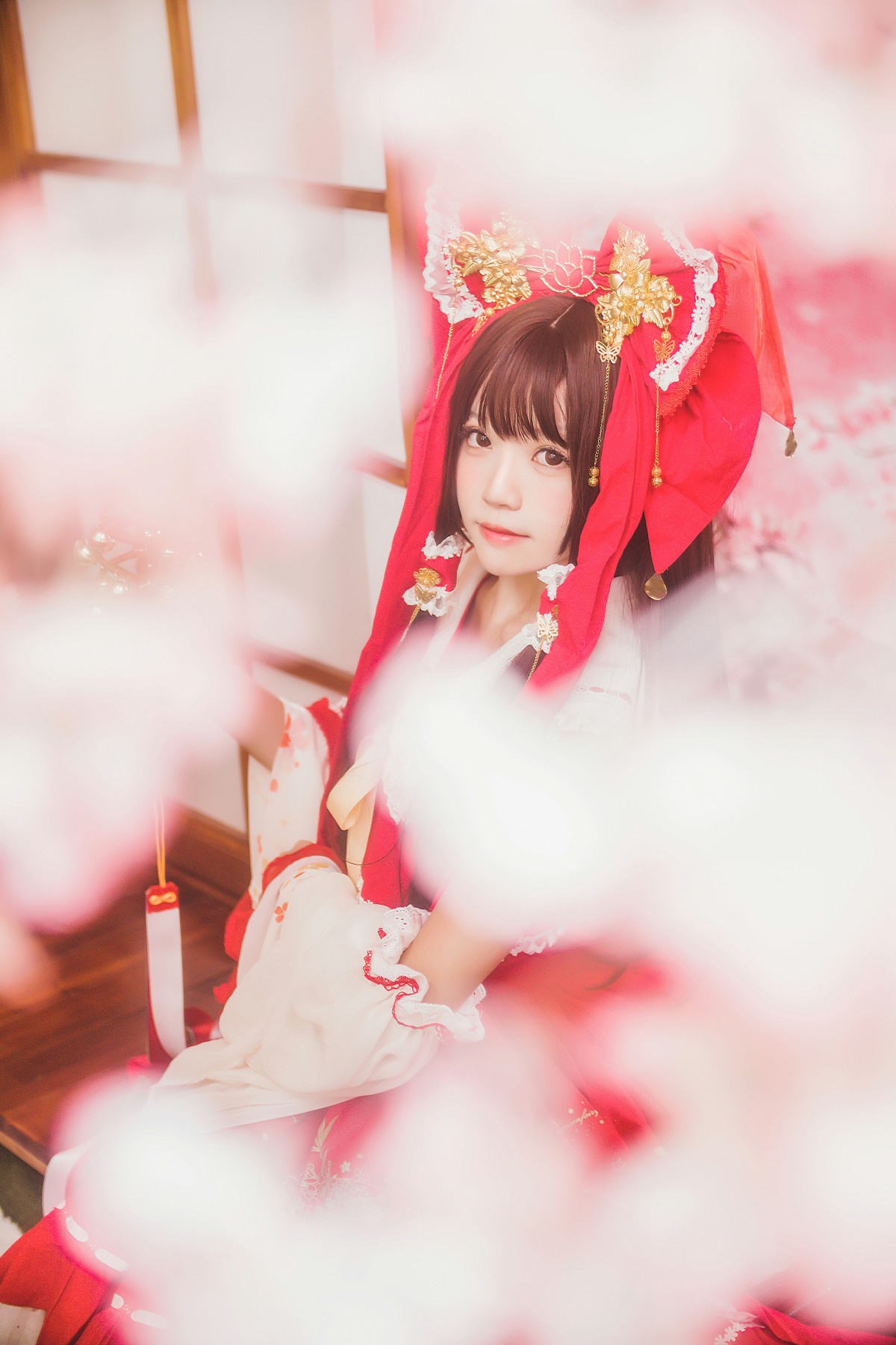 图片[26]-萝莉风COS 桜桃喵 – 灵梦 新年快乐 – COSPLAY-小爱·美女部落