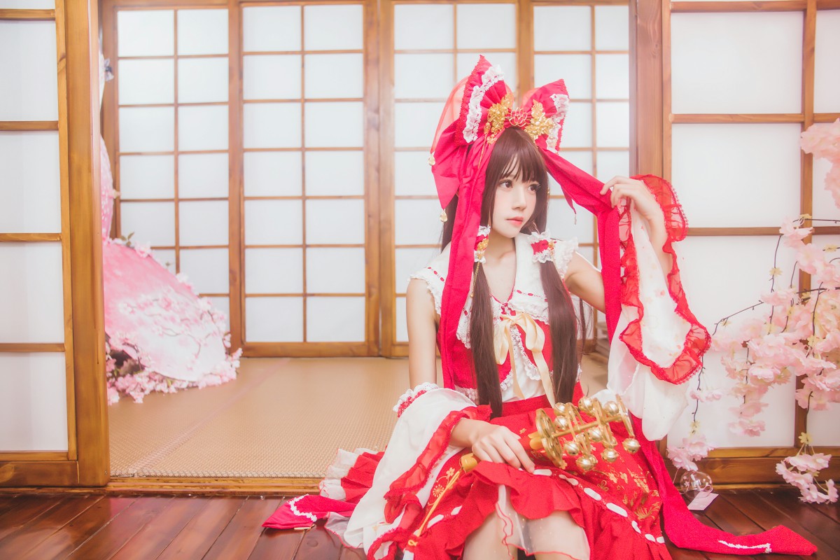 图片[27]-萝莉风COS 桜桃喵 – 灵梦 新年快乐 – COSPLAY-小爱·美女部落
