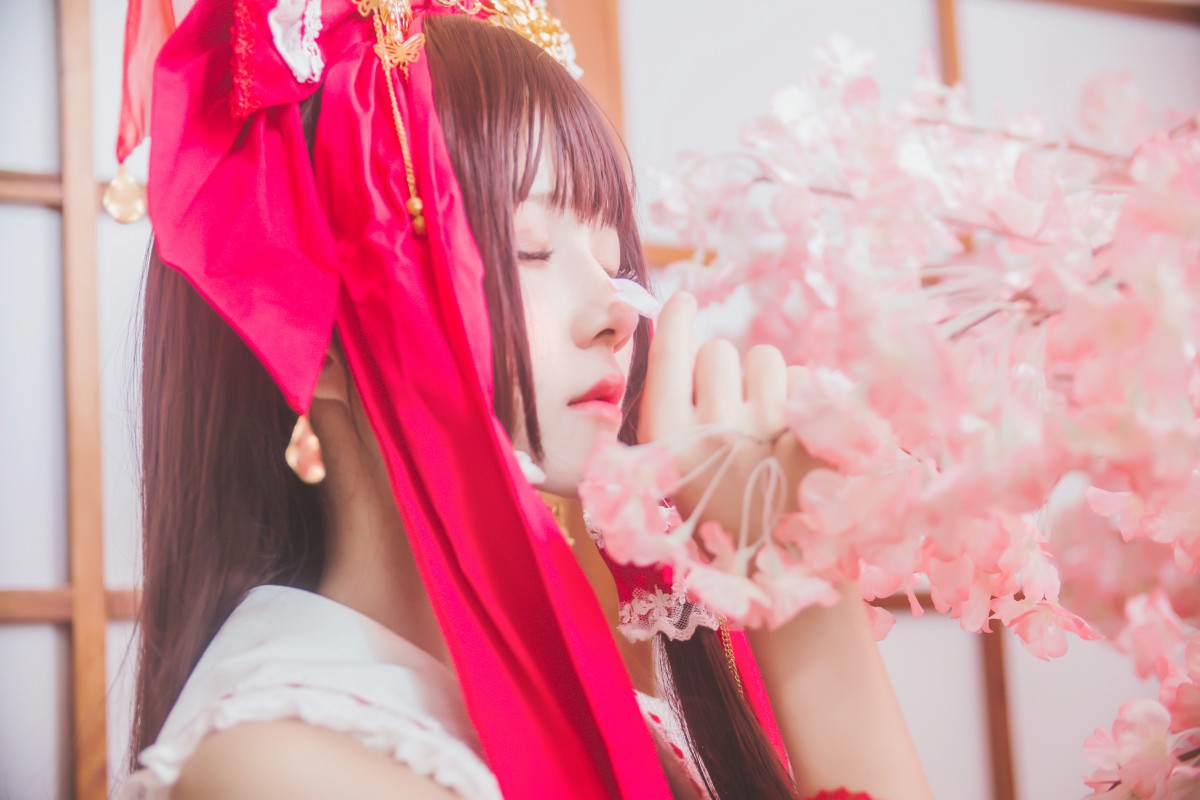 图片[35]-萝莉风COS 桜桃喵 – 灵梦 新年快乐 – COSPLAY-小爱·美女部落