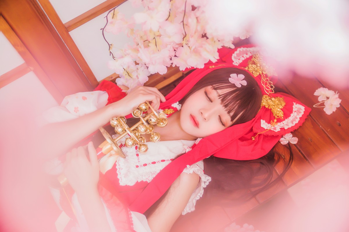 图片[39]-萝莉风COS 桜桃喵 – 灵梦 新年快乐 – COSPLAY-小爱·美女部落