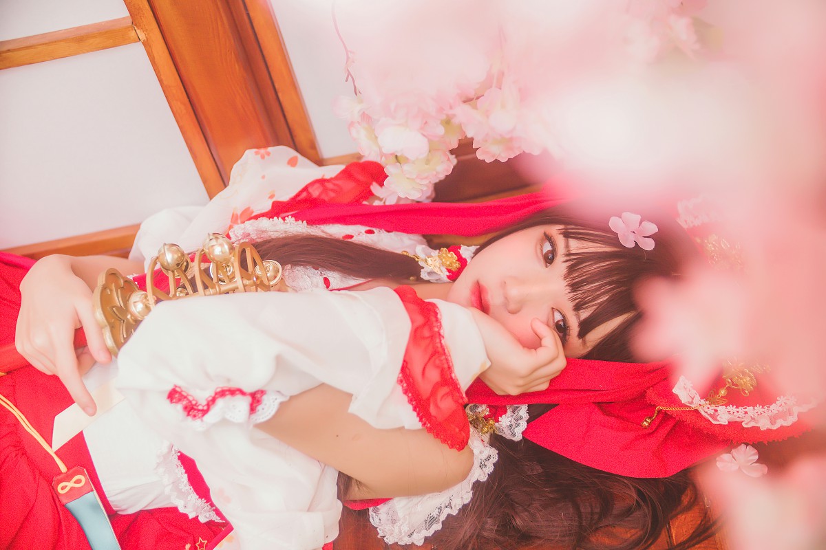 图片[44]-萝莉风COS 桜桃喵 – 灵梦 新年快乐 – COSPLAY-小爱·美女部落