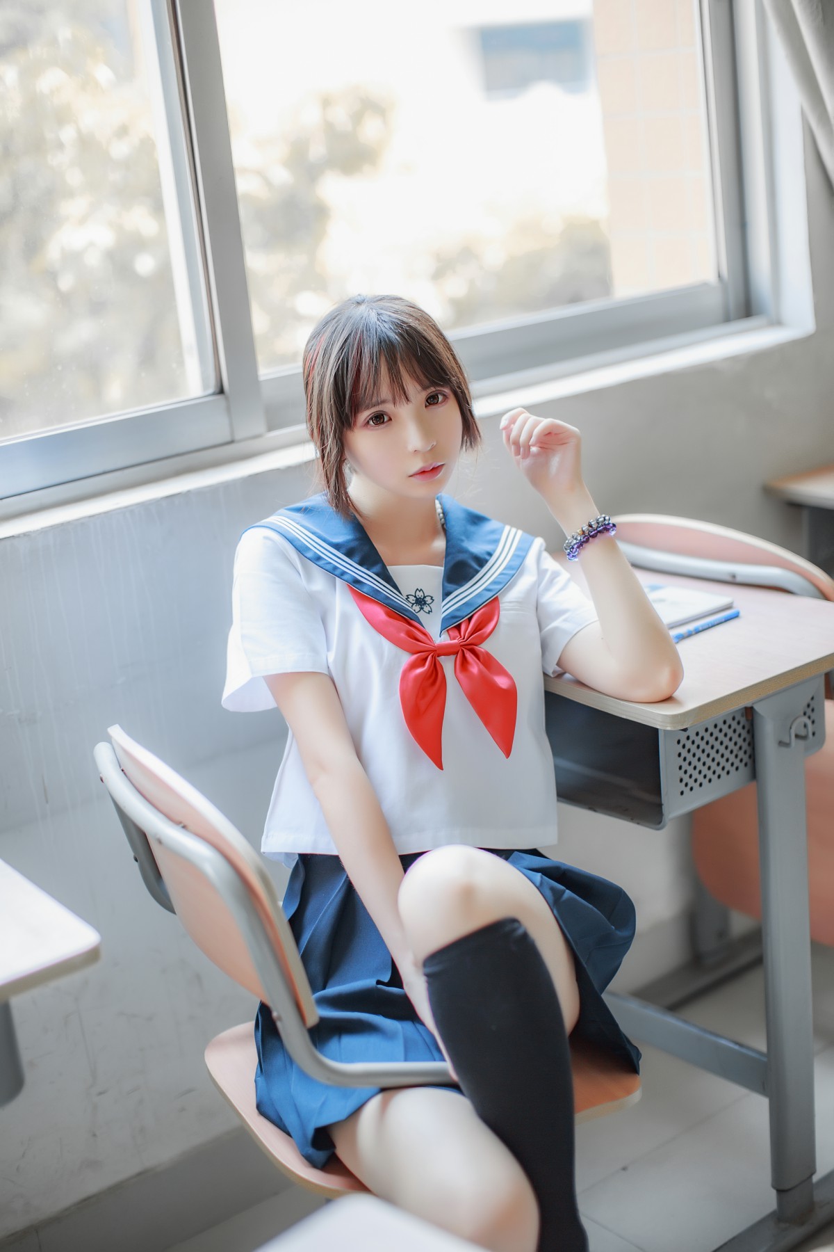图片[9]-COS美女 疯猫ss – 同桌的水手服 – COSPLAY-小爱·美女部落