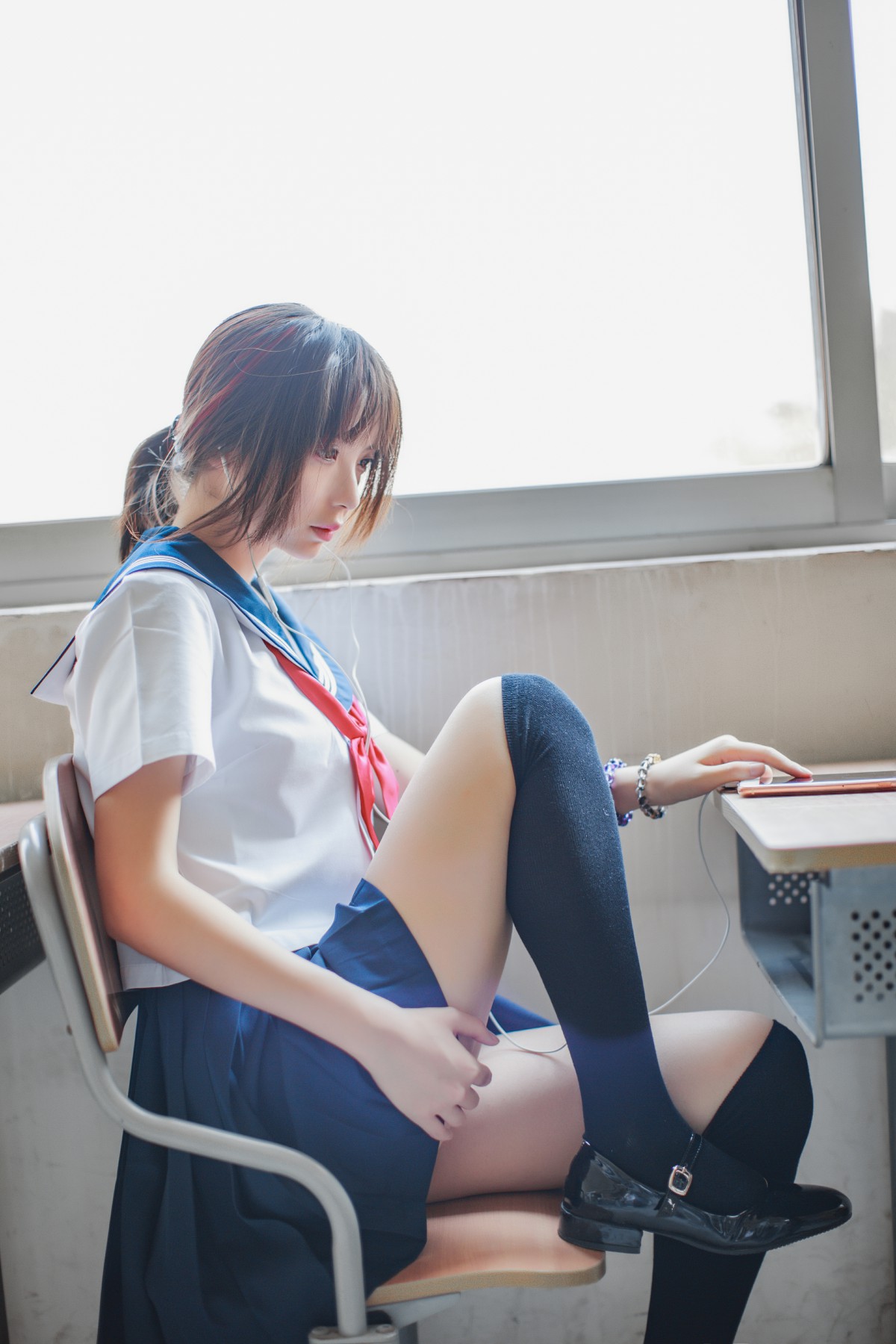 图片[24]-COS美女 疯猫ss – 同桌的水手服 – COSPLAY-小爱·美女部落