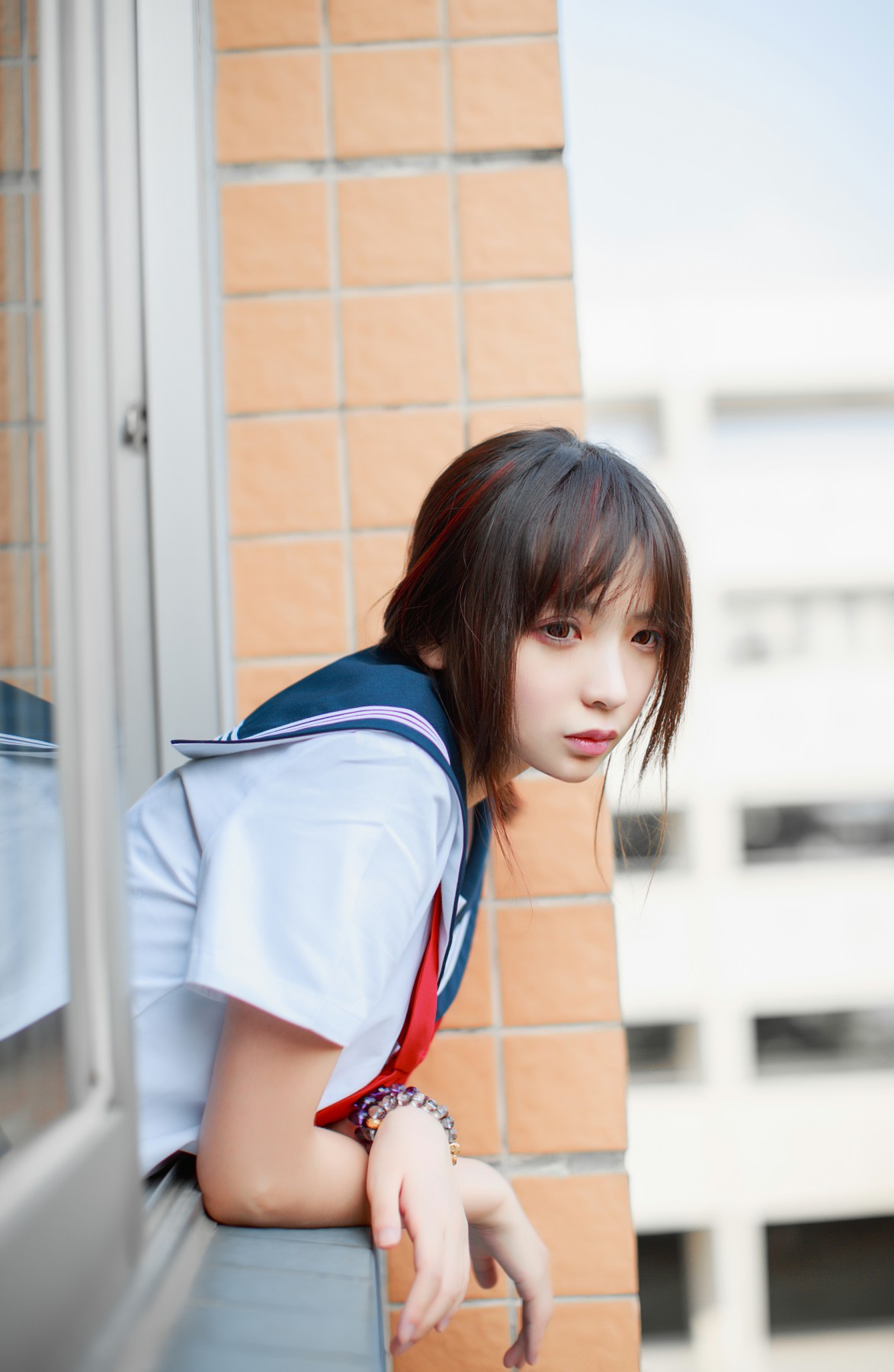 图片[27]-COS美女 疯猫ss – 同桌的水手服 – COSPLAY-小爱·美女部落